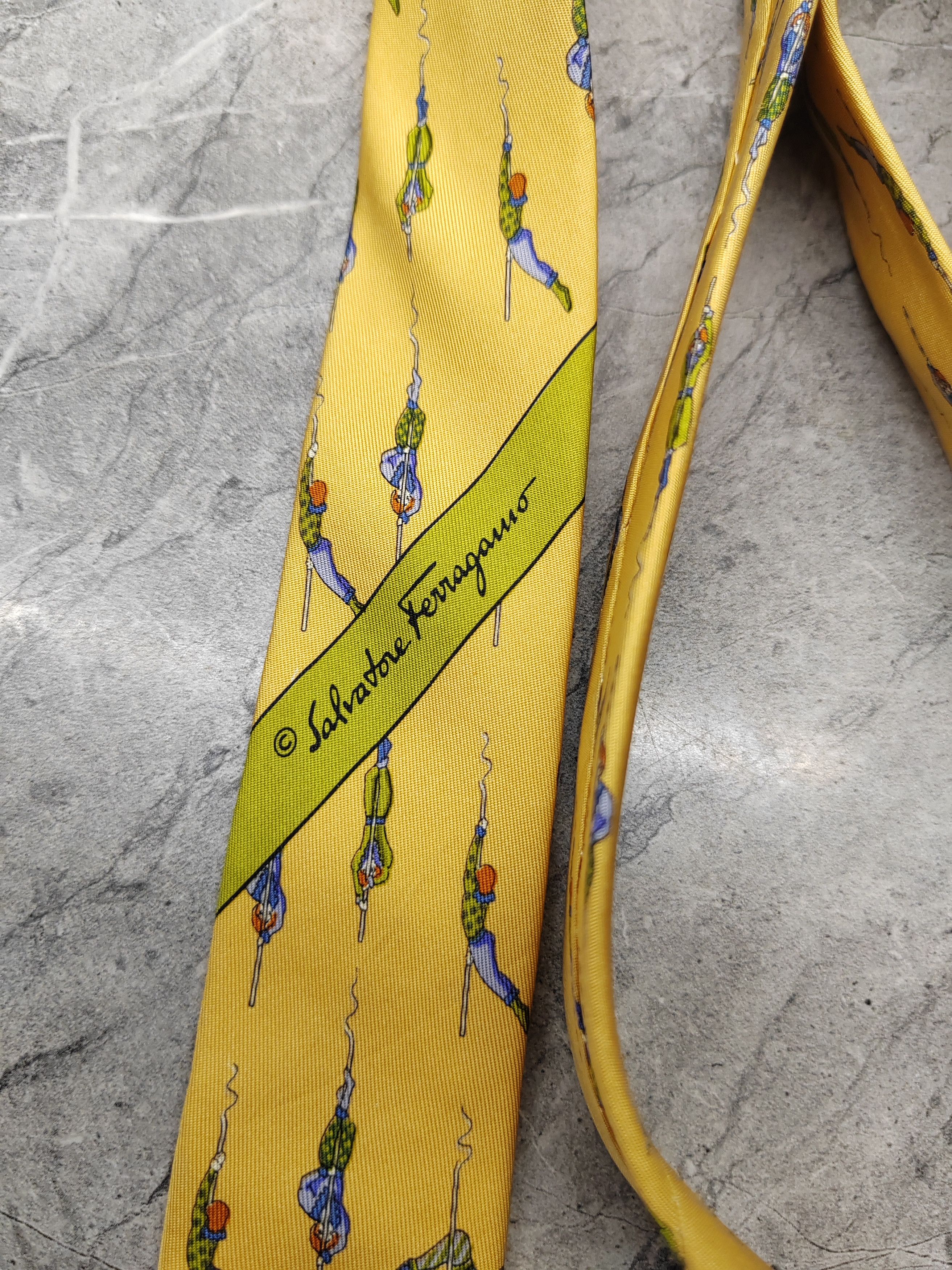 Salvatore Ferragamo Salvatore Ferragamo Tie Size ONE SIZE - 5 Thumbnail
