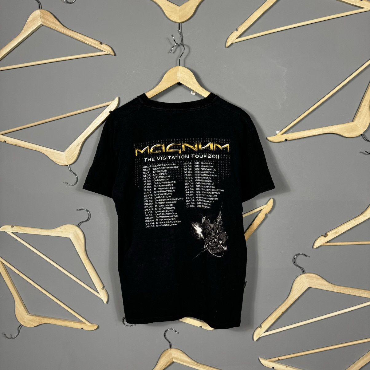 Band Tees Magnum The Visitation Tour Rare Band T-shirt Size US L / EU 52-54 / 3 - 2 Thumbnail