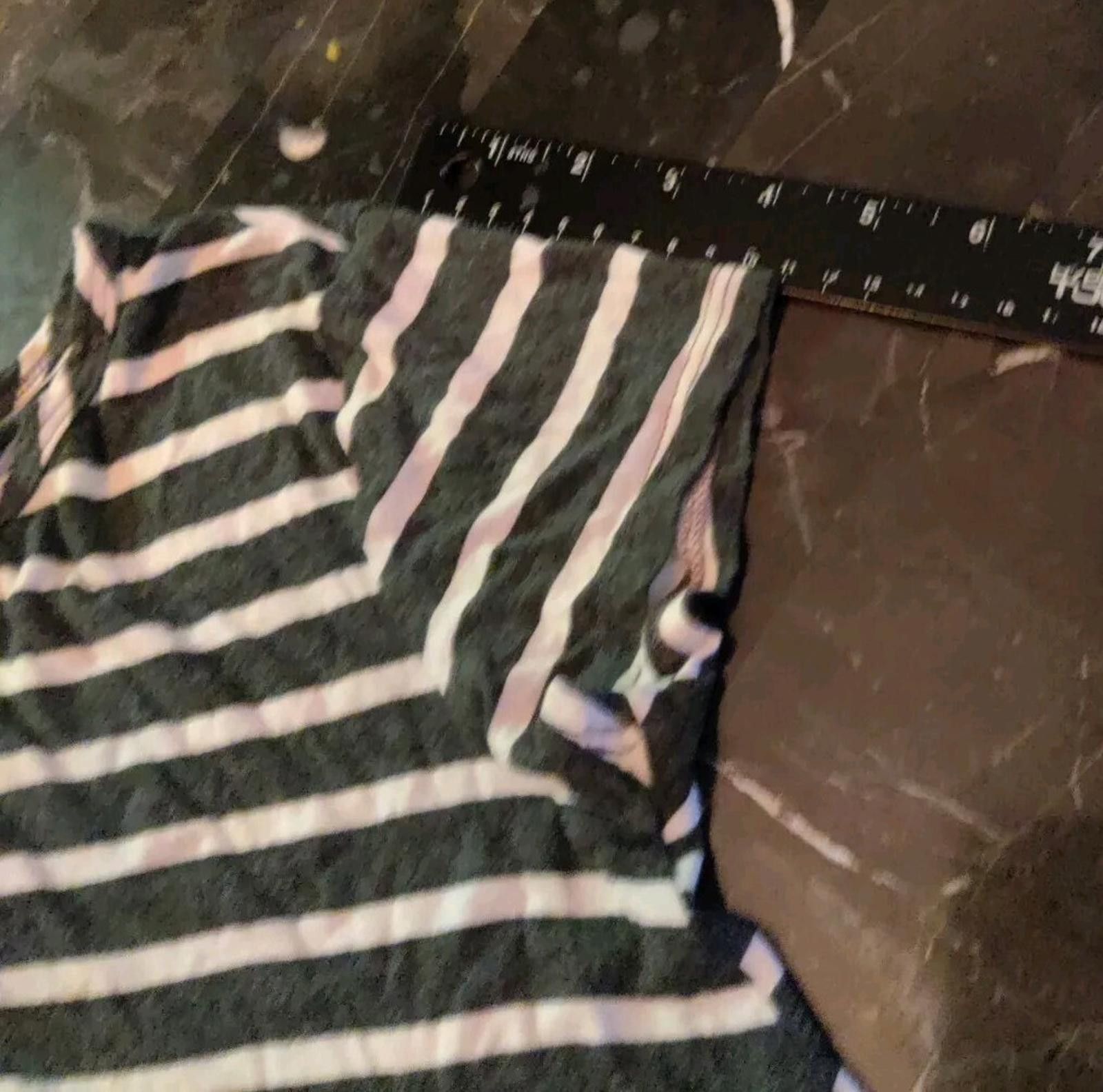 Other Forever Rose Couture Womens T Shirt Dress Striped Medium M Size M / US 6-8 / IT 42-44 - 9 Thumbnail