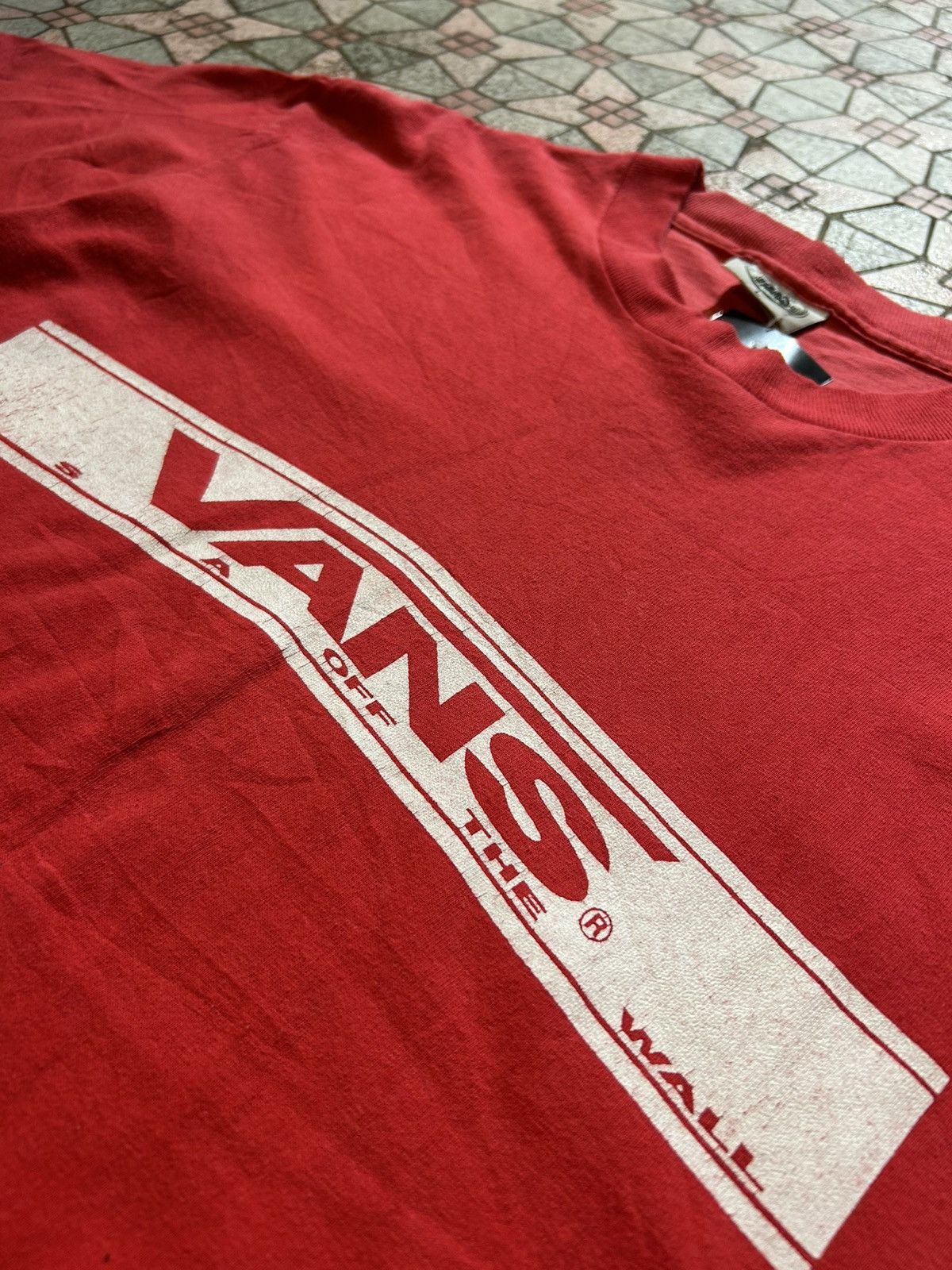 Vans Vintage 90s Vans Skateboards Tee Size US M / EU 48-50 / 2 - 4 Thumbnail