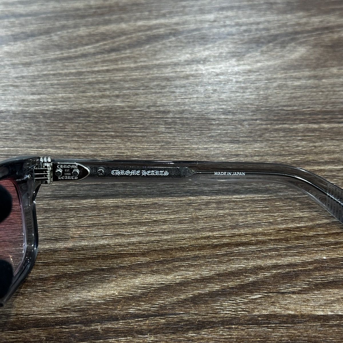 Chrome Hearts CHROME HEARTS TRYPOLEAGAIN SUNGLASSES Size ONE SIZE - 7 Thumbnail