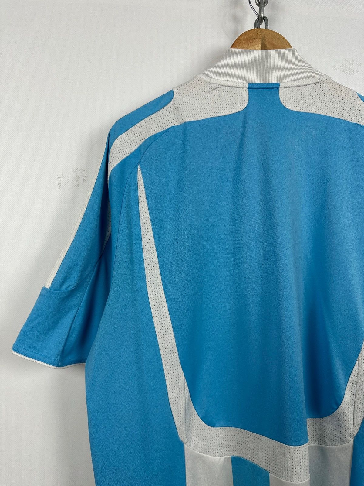 Adidas 2007/08 Adidas Olimpique Marseille Vintage Soccer Jersey Size US XL / EU 56 / 4 - 15 Thumbnail