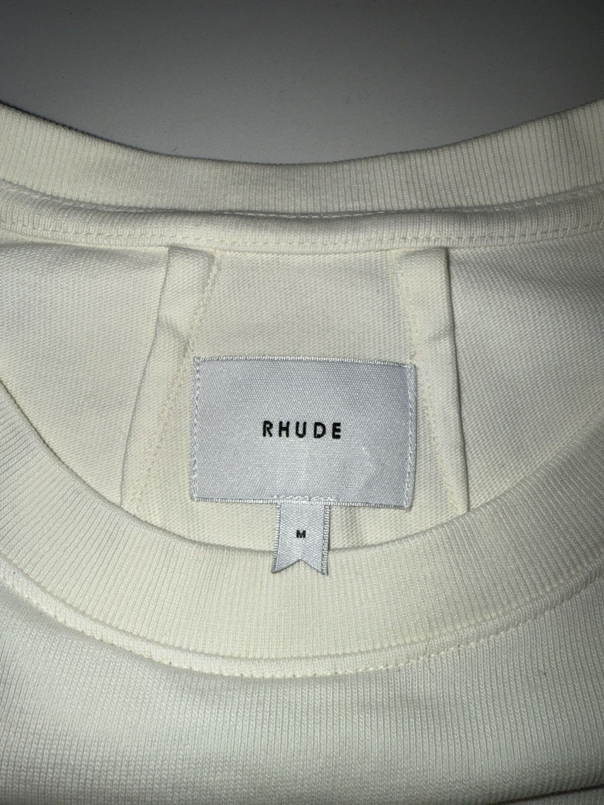 Rhude Rhude black side Logo Tee Size US M / EU 48-50 / 2 - 7 Thumbnail