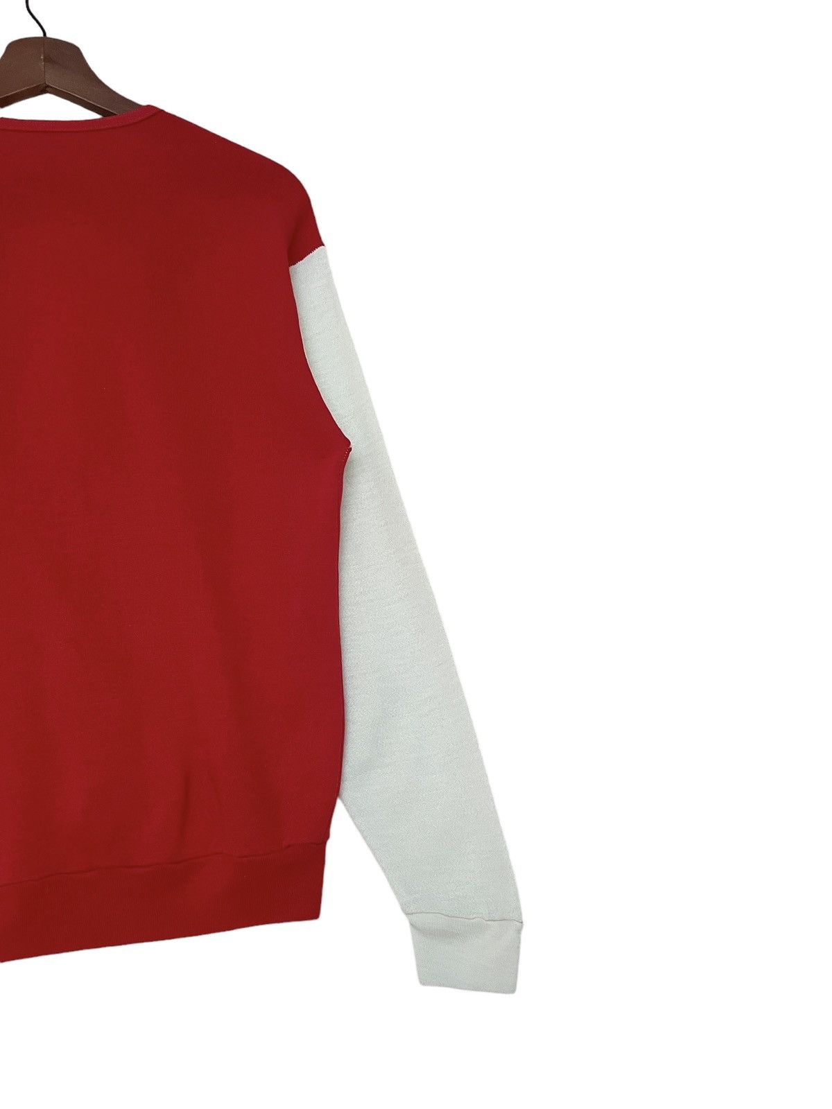Vintage Vintage Artex Made In Usa Two Tone Sweatshirt 1980s Size US L / EU 52-54 / 3 - 6 Thumbnail