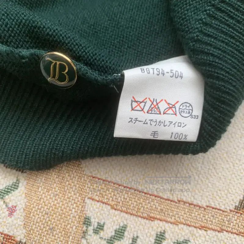 Burberry Burberry Green Wool Women's Knitted Vest. Size M / US 6-8 / IT 42-44 - 5 Thumbnail