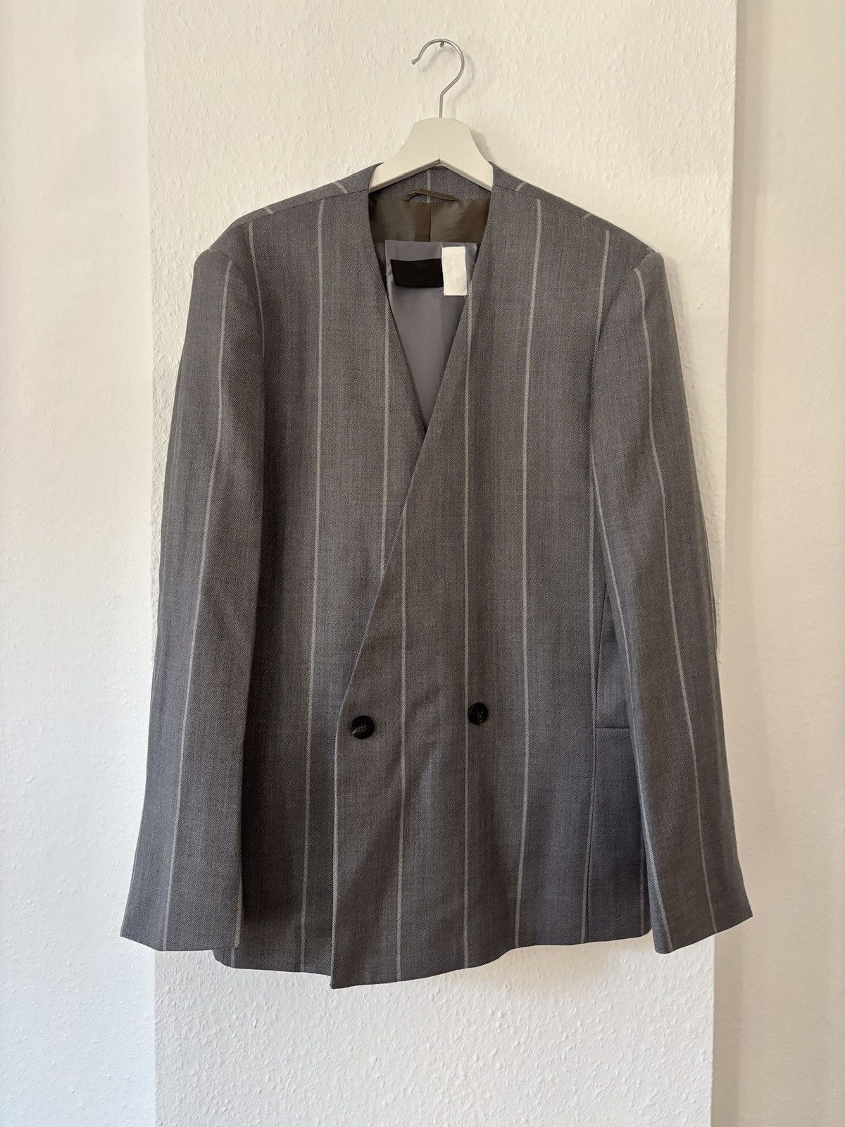 Ermenegildo Zegna × Fear of God Rare Fear of God Zegna Striped Suit Size 42R - 1 Thumbnail