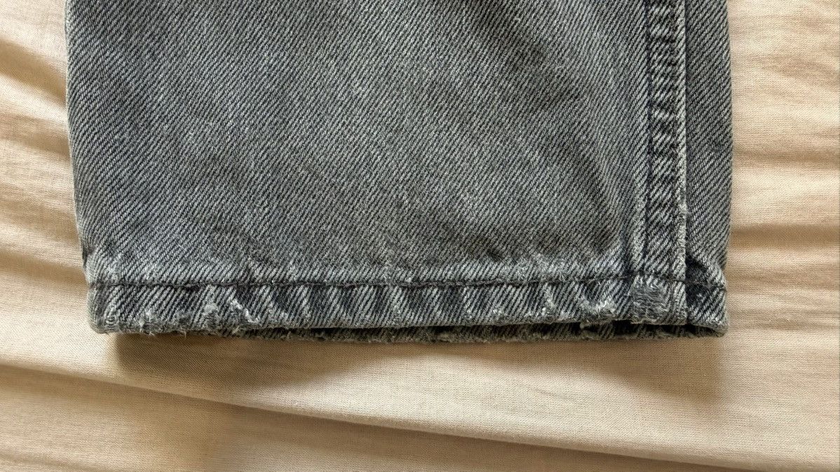 Levi's Vintage 90s Levi's 501 Faded Black / Charcoal Made in USA Size 27" / US 4 / IT 40 - 13 Thumbnail
