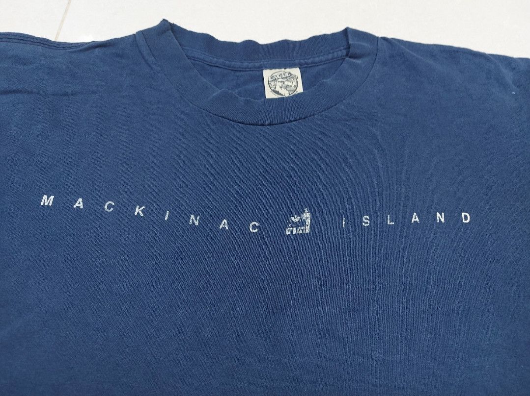 Other Vintage 90s Mackinac Island Single-Stitch TEE Size US L / EU 52-54 / 3 - 3 Thumbnail