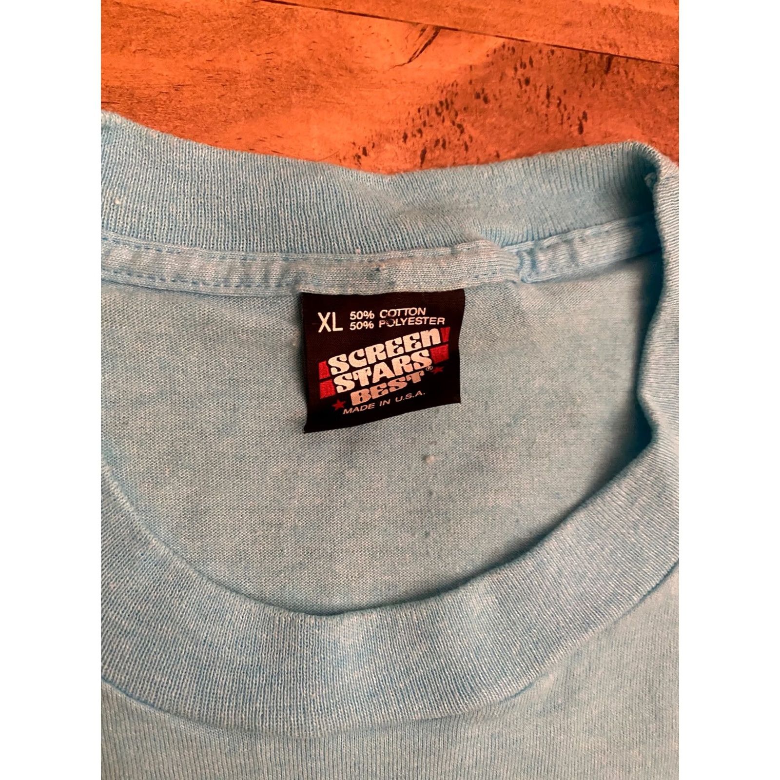 Vintage VINTAGE 1991 Destination Mount Diablo Autumn Classic Single Stitch Size XL T-Shirt Mens Turquoise Size US XL / EU 56 / 4 - 3 Thumbnail