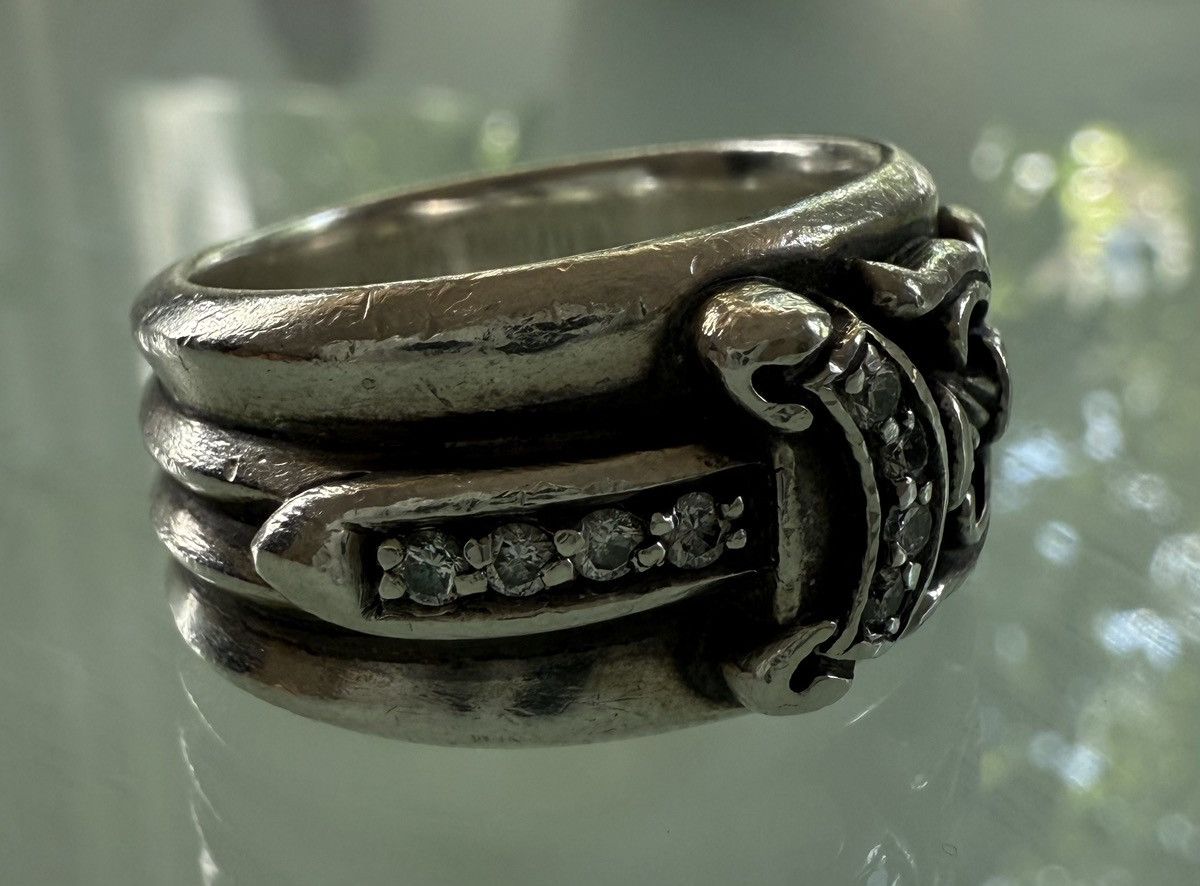 Chrome Hearts CH chrome hearts diamond dagger ring pave Size ONE SIZE - 2 Thumbnail