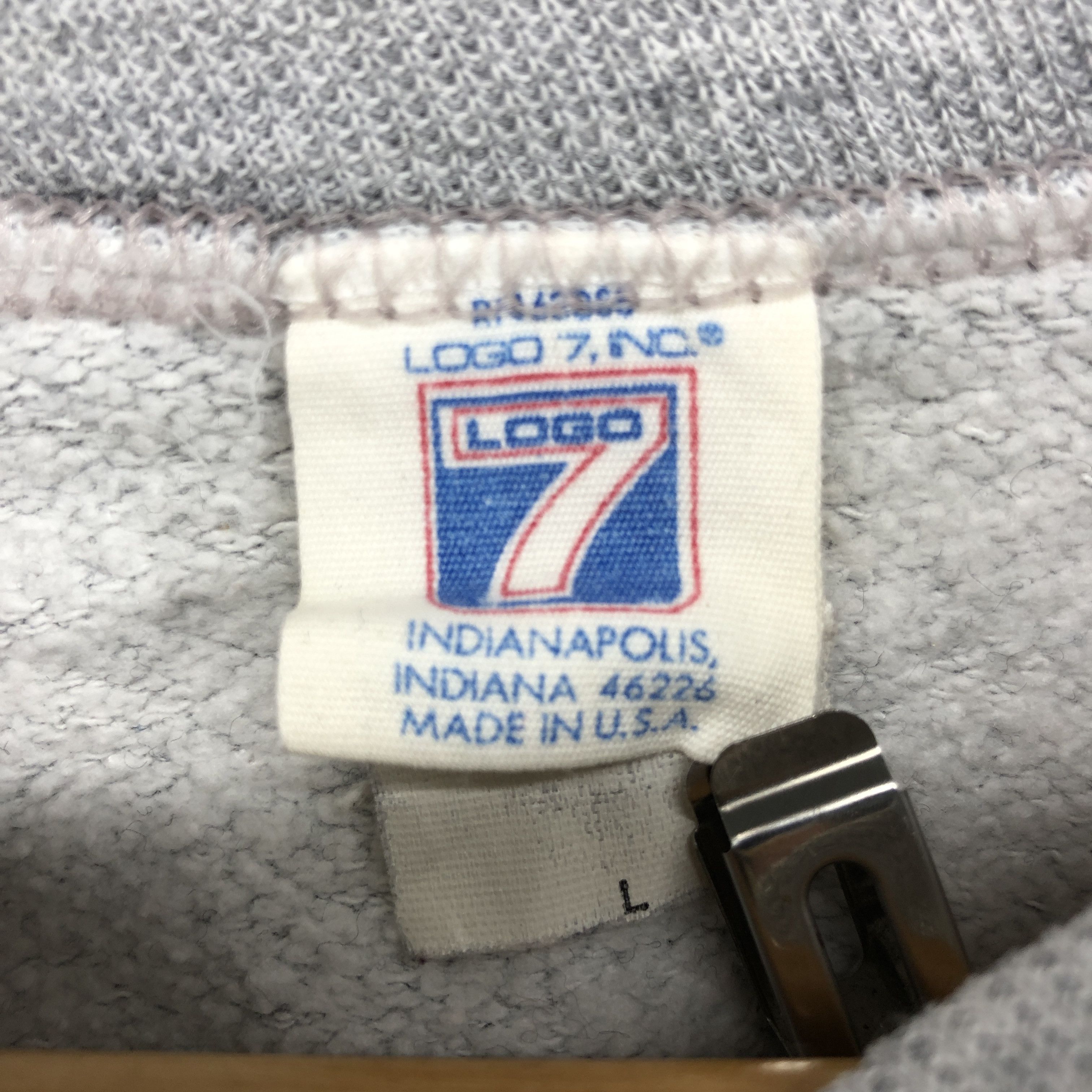 Logo 7 90s Vintage LOS ANGELES RAIDERS Crew Neck Sweatshirt #0197/J Size US M / EU 48-50 / 2 - 4 Thumbnail