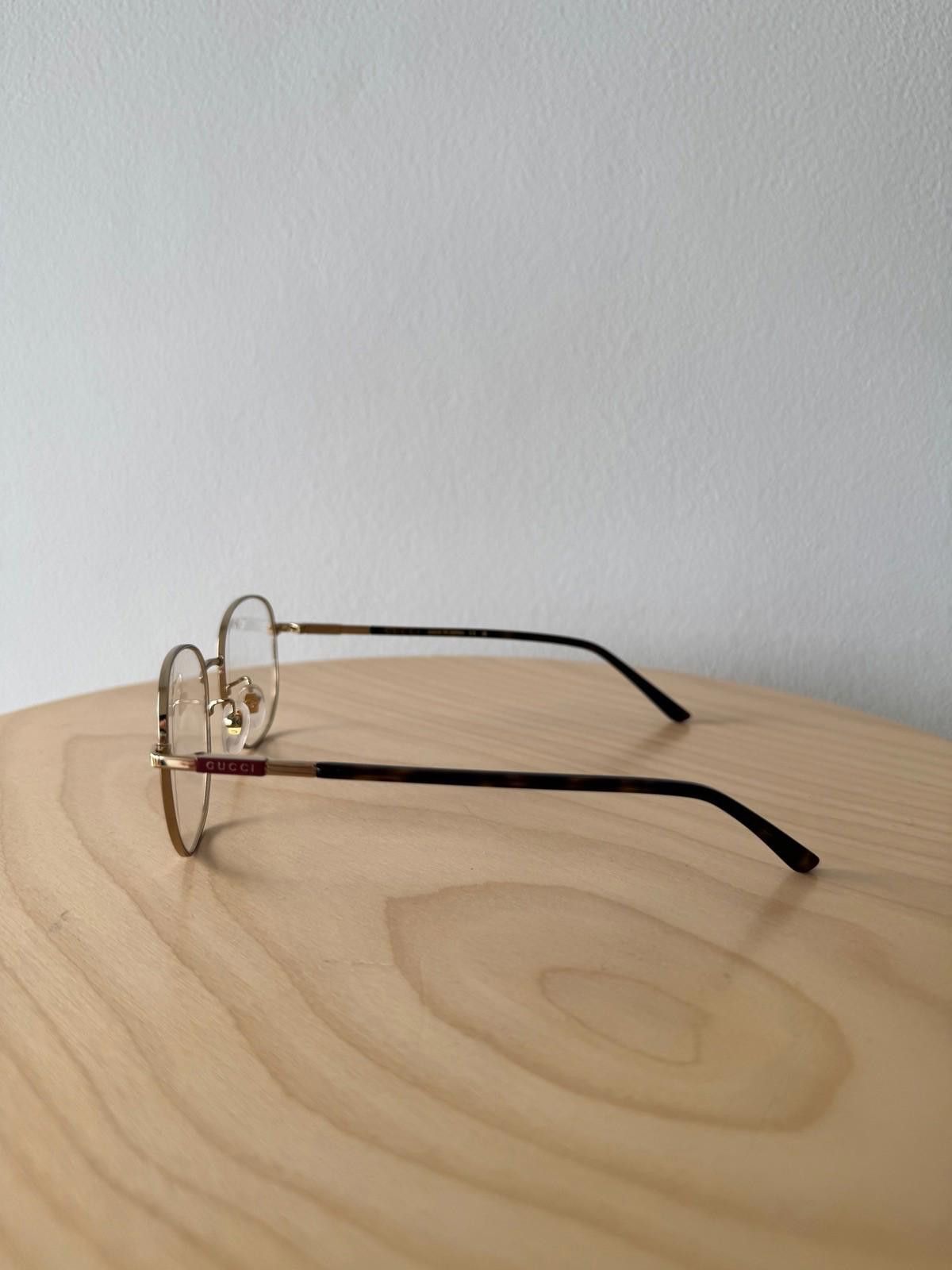 Gucci New Gucci eyewear glasses eyeglasses GG1352O 004 gold Size ONE SIZE - 4 Thumbnail