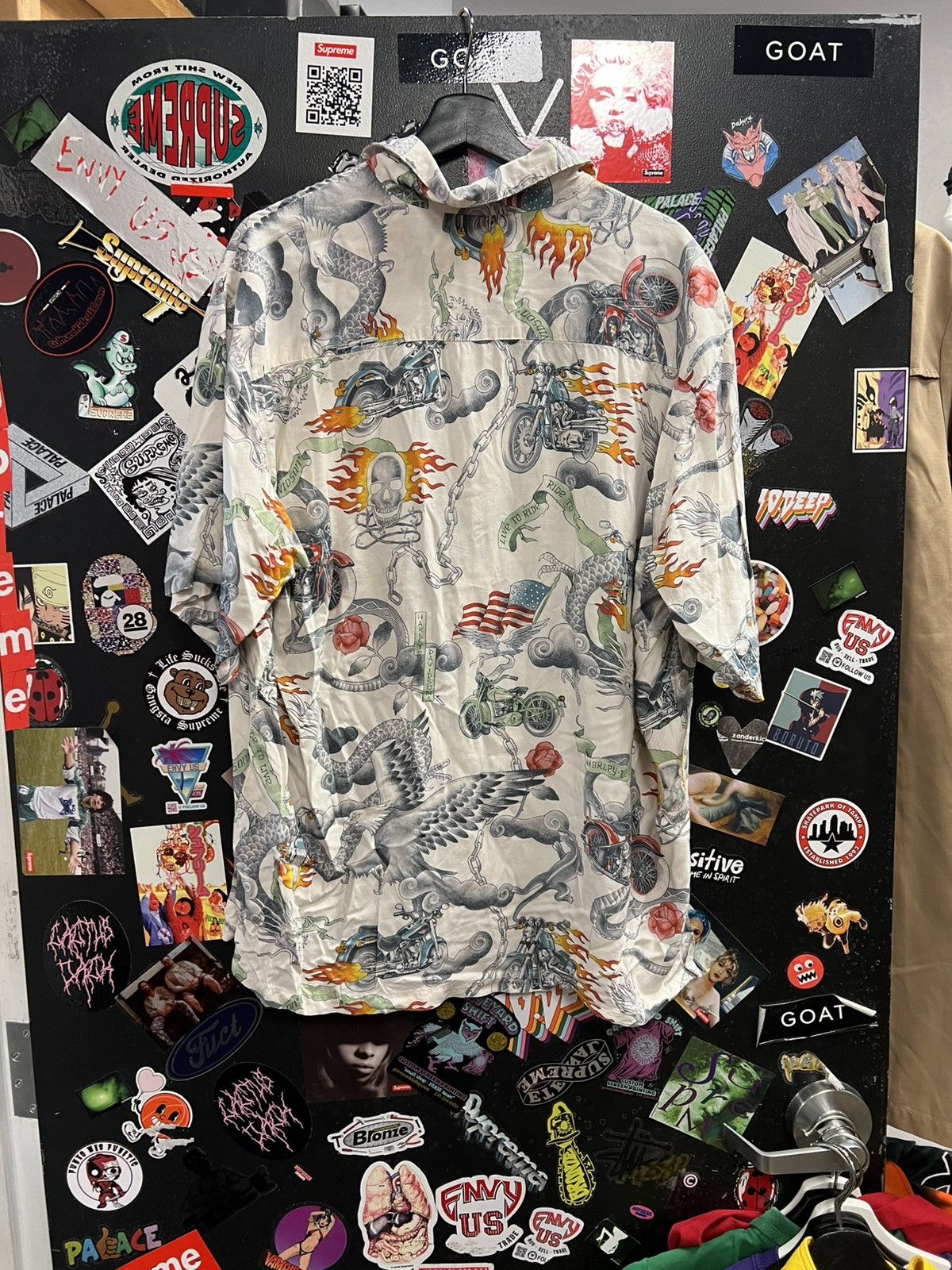Harley Davidson Vintage Harley Davidson Button Up Shirt Size US XL / EU 56 / 4 - 2 Thumbnail