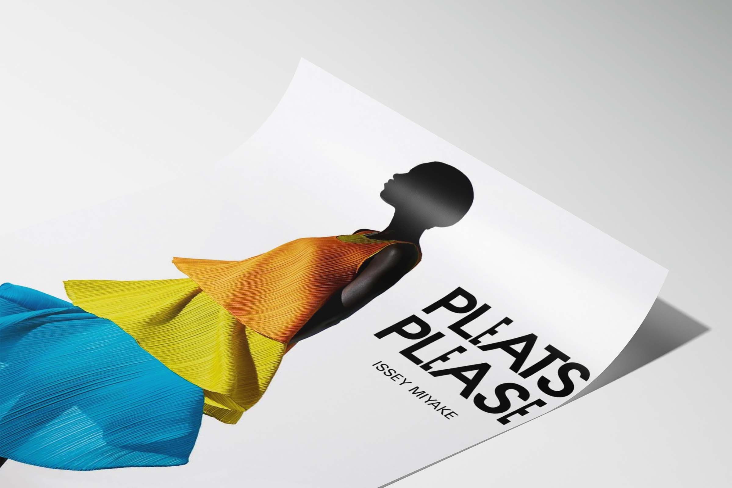 Pleats Please Issey Miyake Issey Miyake Poster Gift Vintage Archive Book Magazine Size ONE SIZE - 2 Thumbnail
