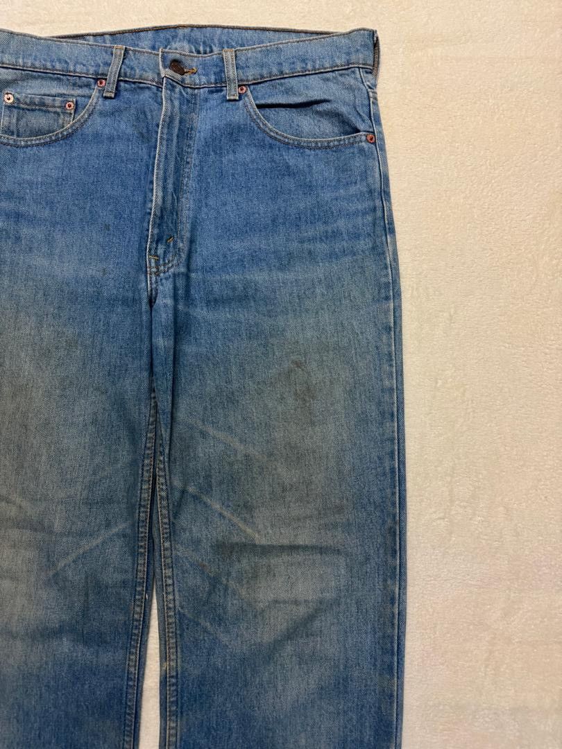 Levi's 💥SICK💥VINTAGE 90s-00s LEVI'S 515 RUSTY STONED WASHED DENIM Size US 32 / EU 48 - 5 Thumbnail