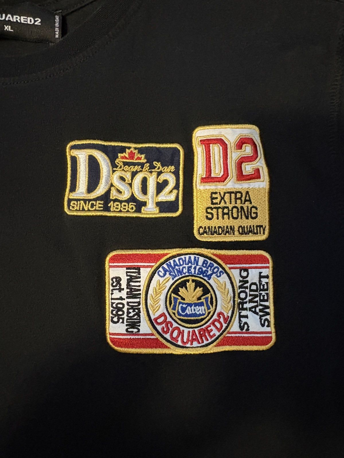 Dsquared2 Dsquared2 Embroidered Patch T-shirt Size US M / EU 48-50 / 2 - 2 Thumbnail