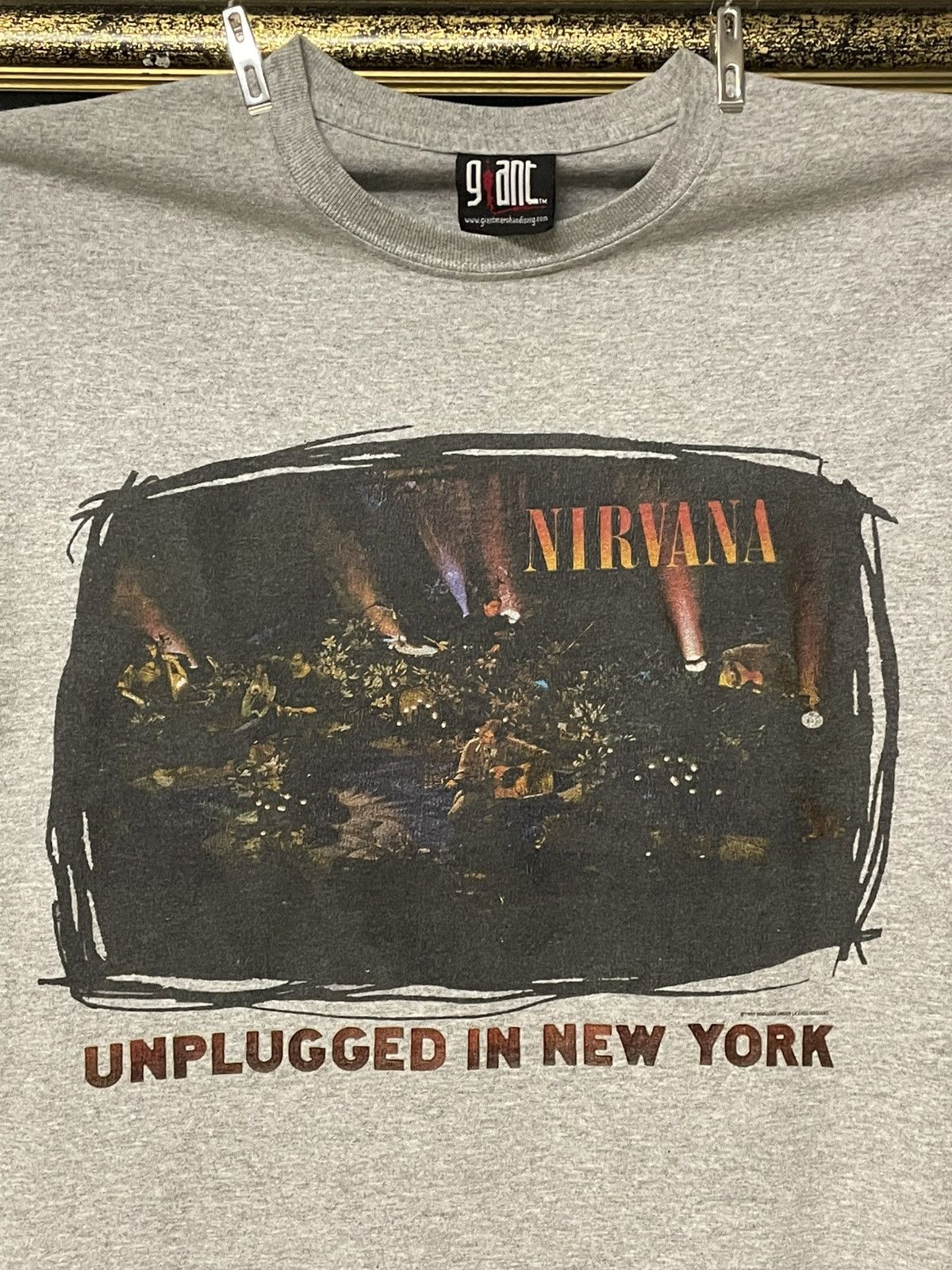 Vintage Vintage 1995 Nirvana Mtv Unplugged In New York Grail Og Tee Size US M / EU 48-50 / 2 - 5 Thumbnail