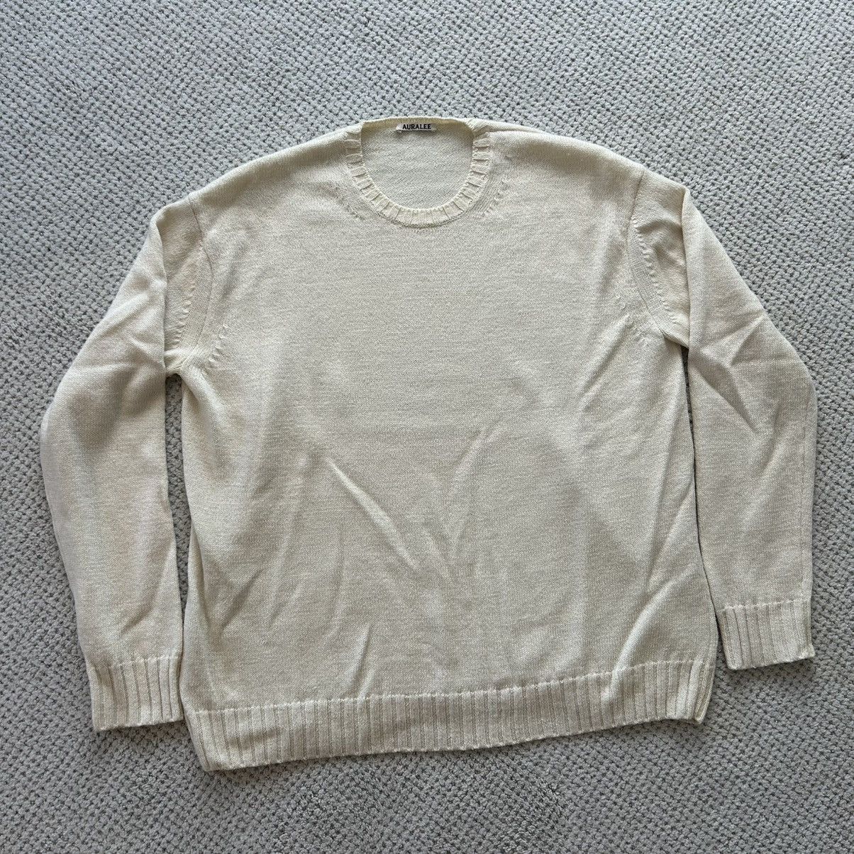 Auralee Ivory Knit Size US L / EU 52-54 / 3 - 1 Thumbnail
