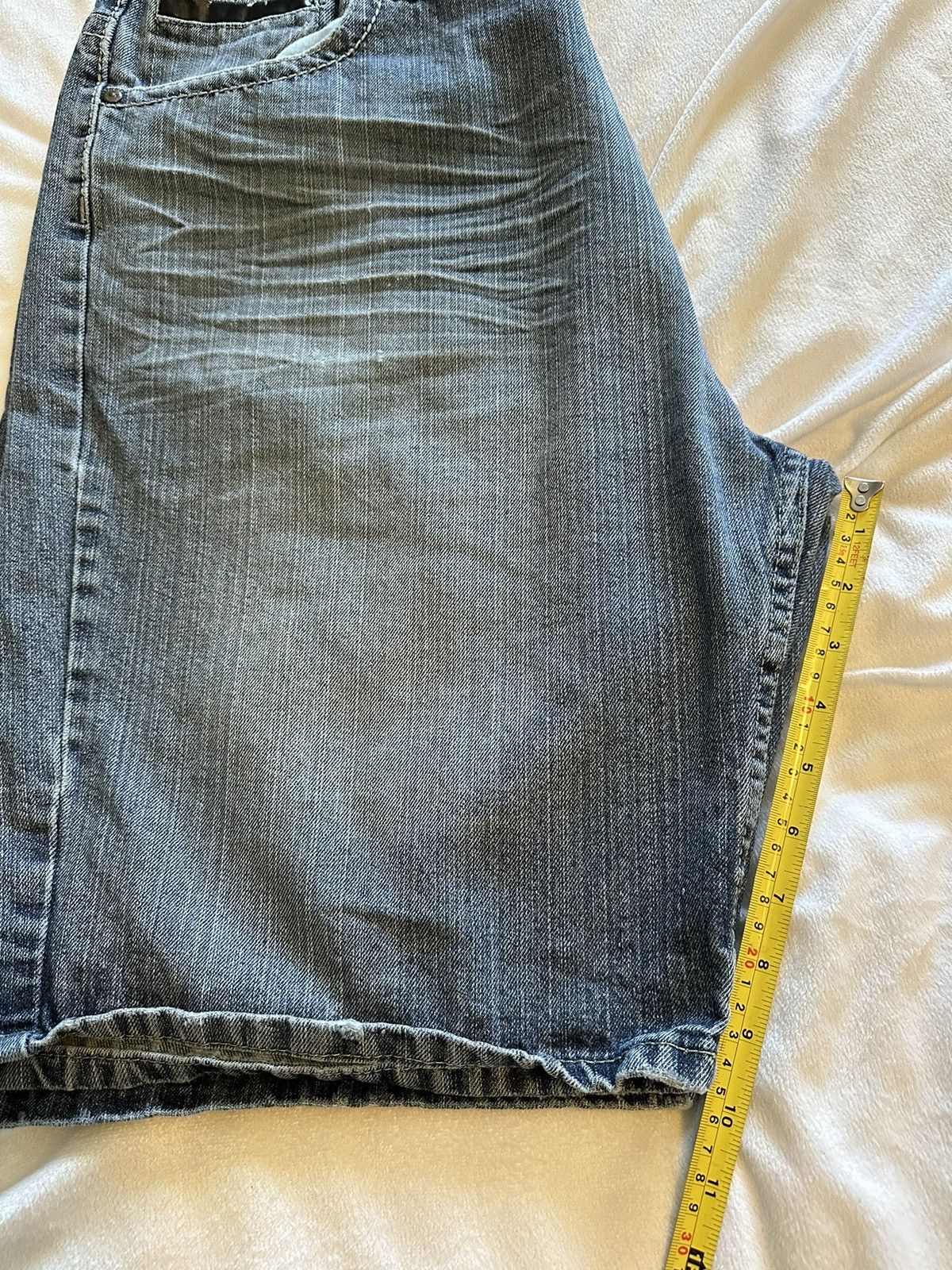 Phat Farm × Vintage Y2K Phat Farm Denim Jean Shorts Mens SZ 38x12 Size US 38 / EU 54 - 9 Thumbnail
