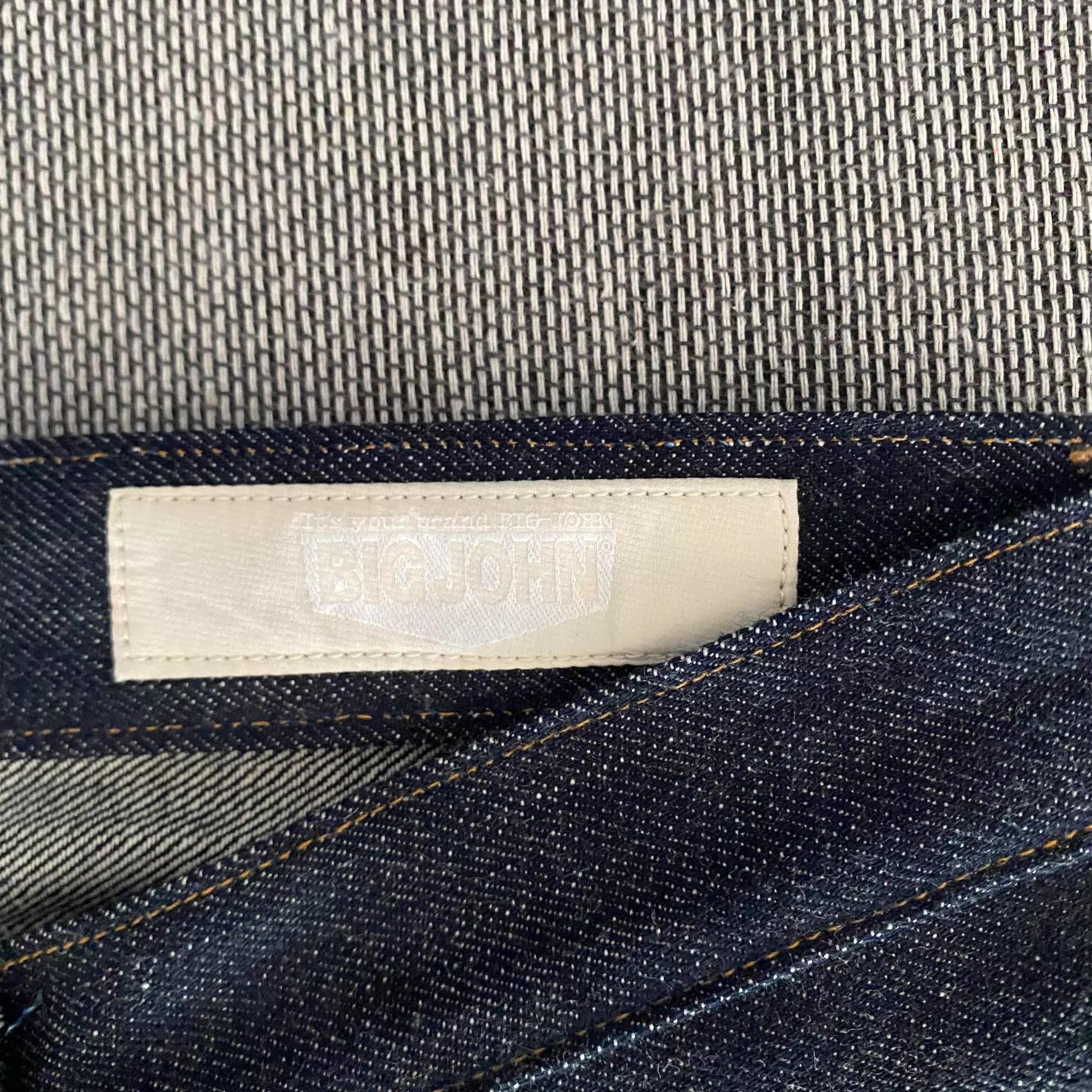 Big John Big John R009 Sakamoto Blue Dye Raw Denim Jeans UW 31 Size US 31 - 6 Thumbnail