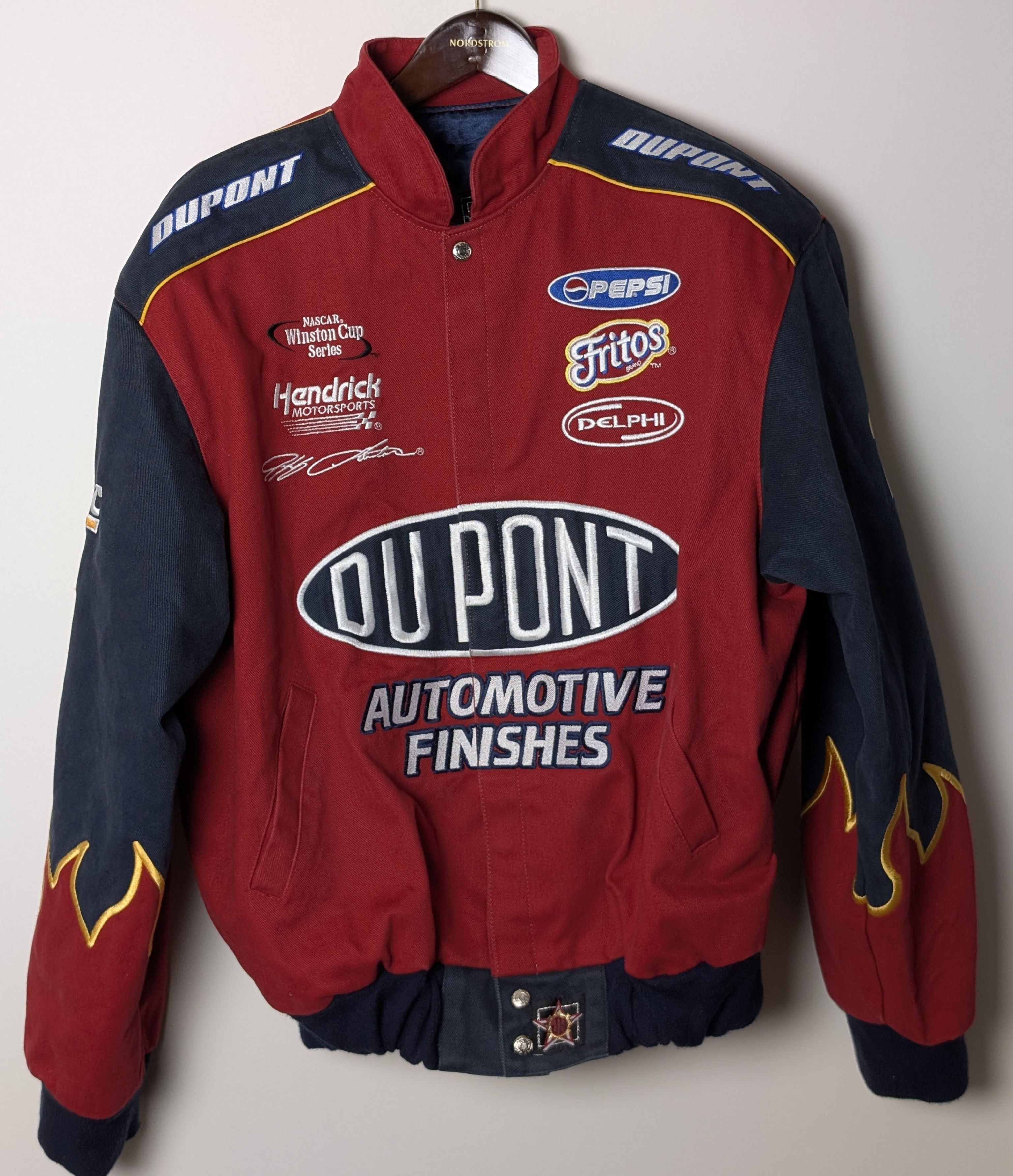 JH Design VTG Jeff Gordon #24 DuPont NASCAR Jacket JH Design XL Size US XL / EU 56 / 4 - 1 Thumbnail
