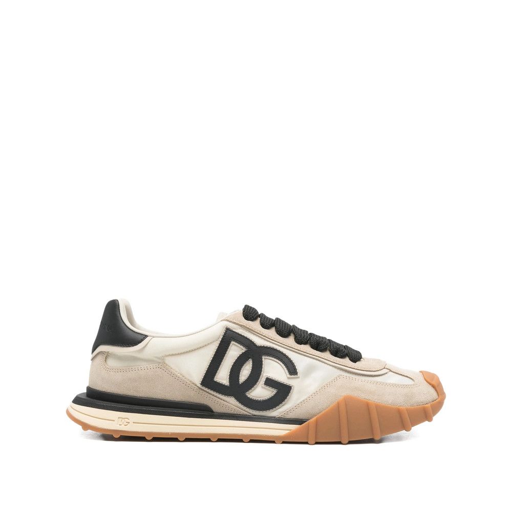 Dolce & Gabbana Dolce & Gabbana NEUTRALS Trainers - Low-Tops Size US 7 / EU 40 - 1 Thumbnail