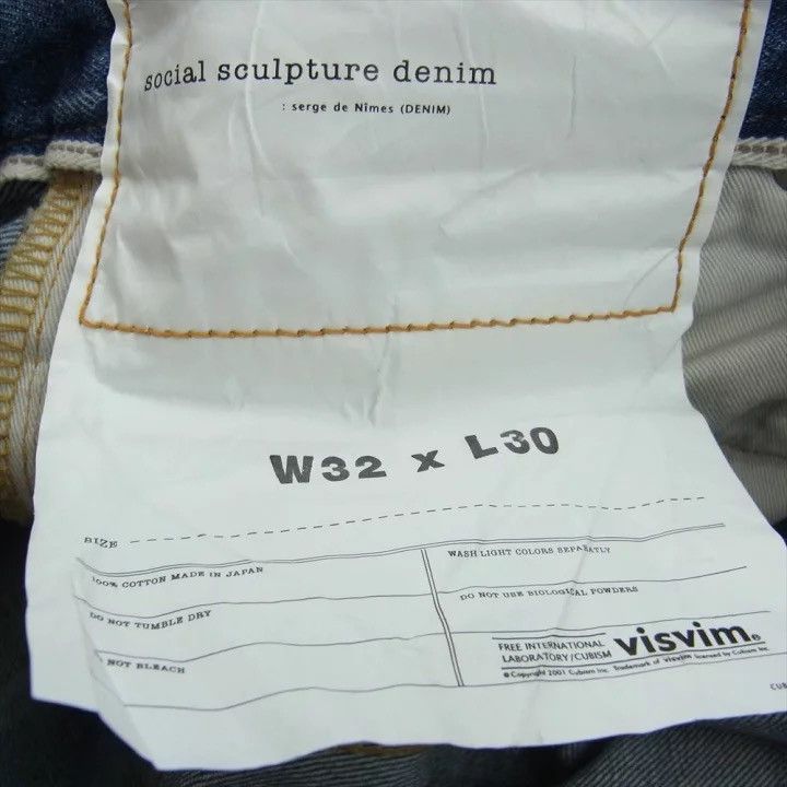 Visvim VISVIM 20SS SOCIAL SCULPTURE 03 DAMAGED-23 JEANS denim Size US 32 / EU 48 - 5 Thumbnail