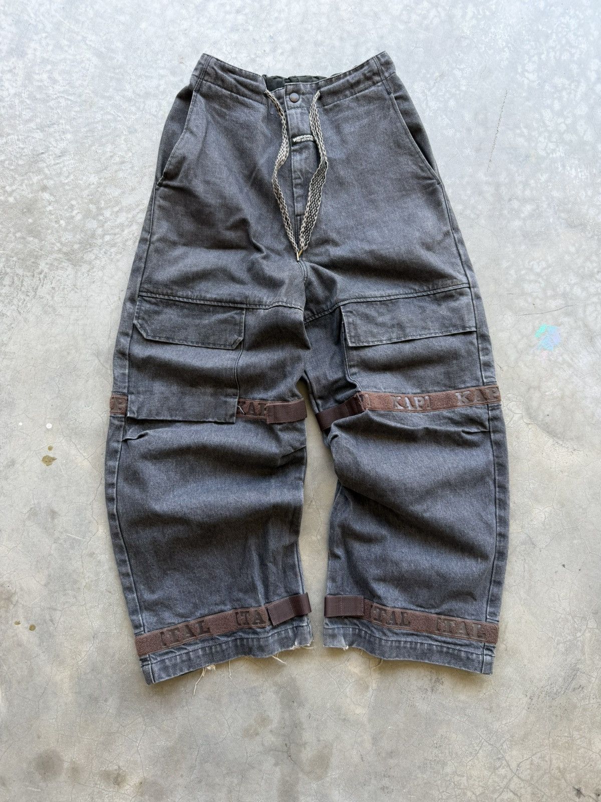 Kapital Black/Brown Kapital Nouvelle Girbaud Shuttle Jeans/Pants Size US 32 / EU 48 - 1 Thumbnail