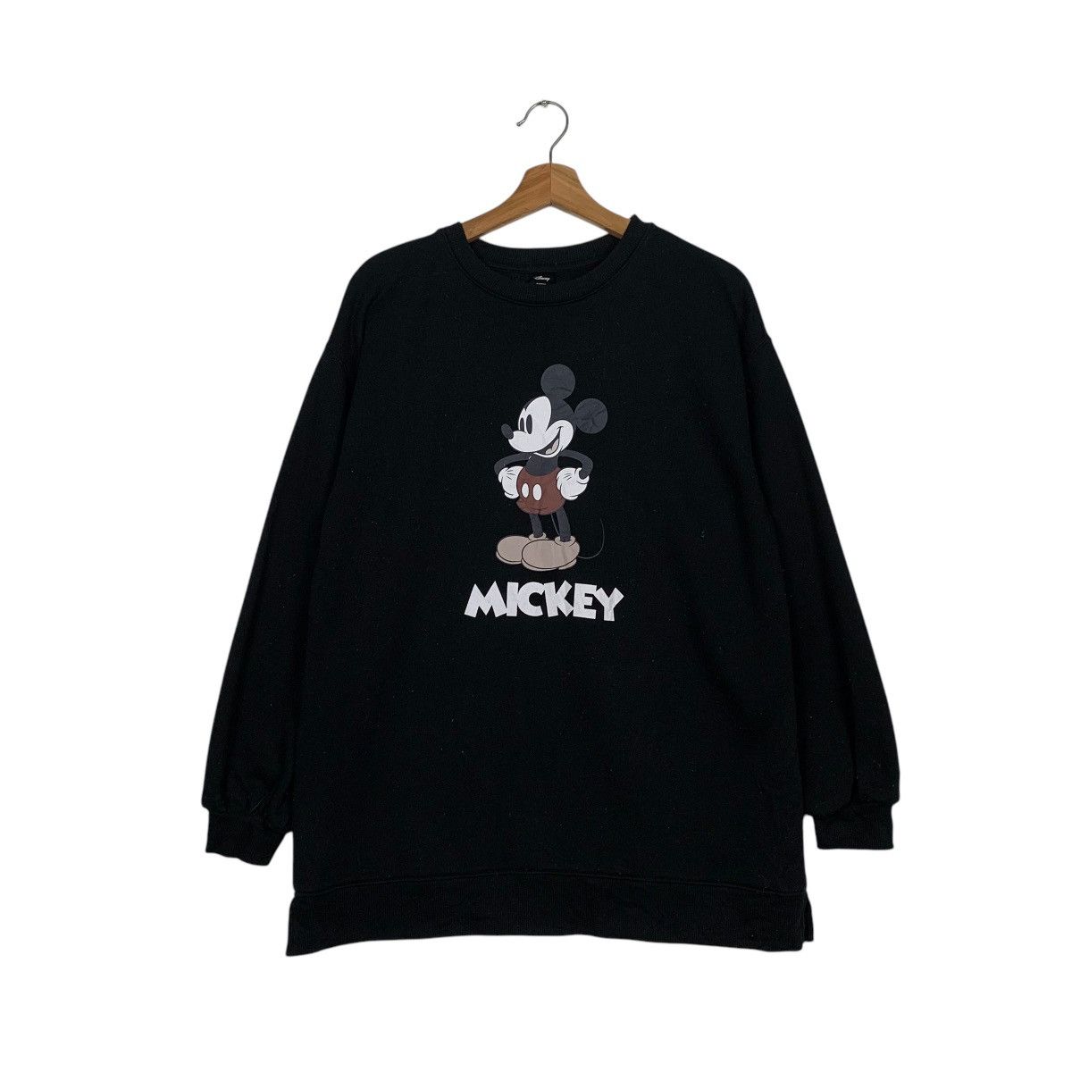 Disney Disney Mickey Mouse Black Sweatshirt Size US M / EU 48-50 / 2 - 1 Thumbnail