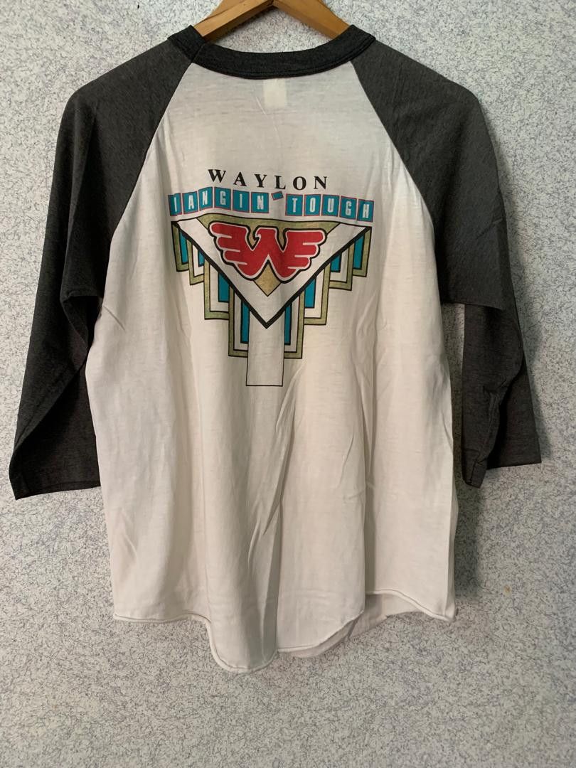 Band Tees × Vintage Vintage band Waylon Size US M / EU 48-50 / 2 - 3 Thumbnail