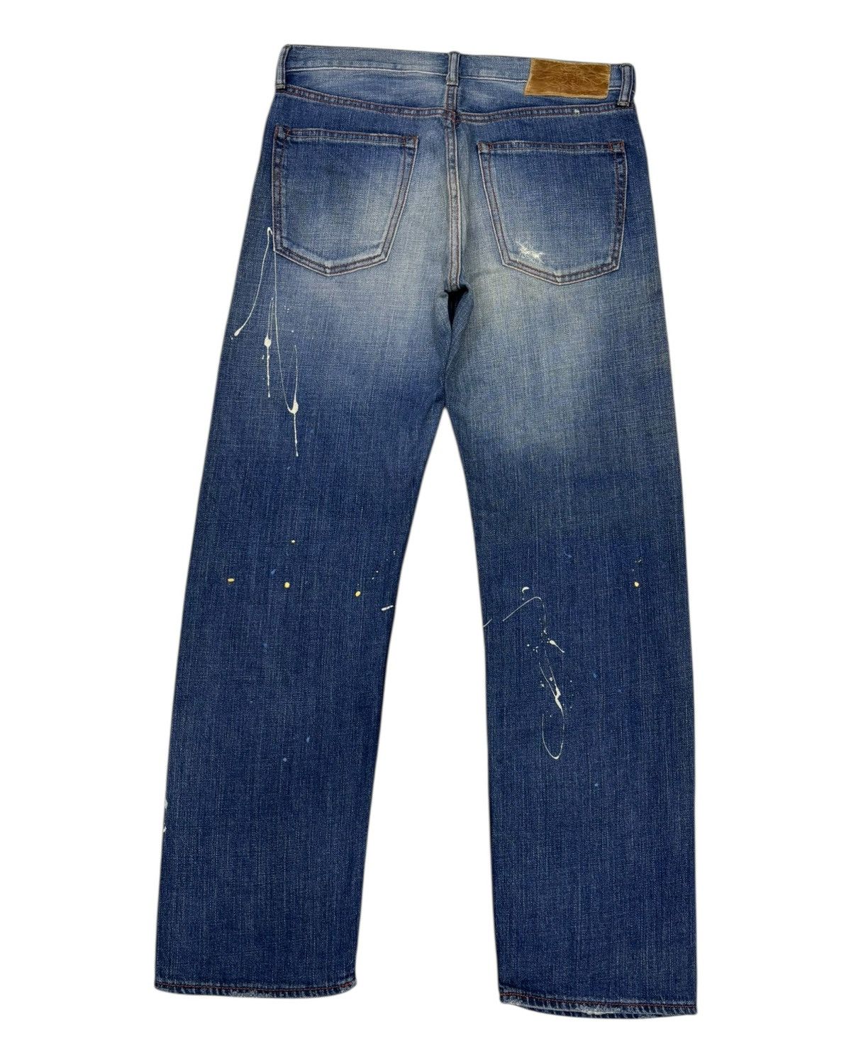 Beauty Beast × Jean VINTAGE JAPANESE BRAND B PAINTER DISTRESSED DENIM JEAN Size US 32 / EU 48 - 8 Thumbnail