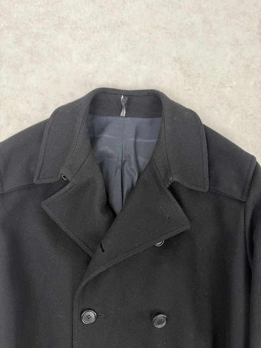 Dior AW2008 Dior Black Wool Classy Buttoned Trench Coat Size US M / EU 48-50 / 2 - 9 Thumbnail