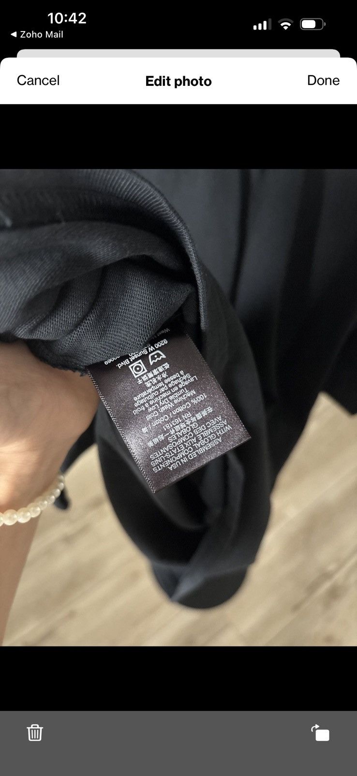 Rhude RHUDE | UNIVERSITY COTSWORLD GRAPHIC LOGO TEE Size US M / EU 48-50 / 2 - 10 Thumbnail