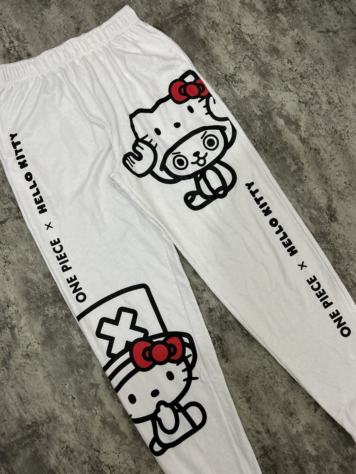 Cartoon Network × Japanese Brand × One Piece One Piece x hello kitty Jogger Pans Size US 29 - 4 Thumbnail