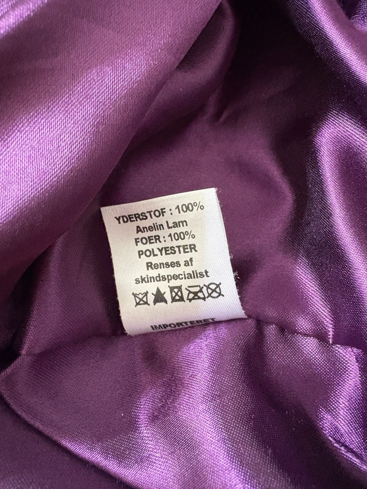 Vintage Vintage x purple leather jacket Size XL / US 12-14 / IT 48-50 - 9 Thumbnail