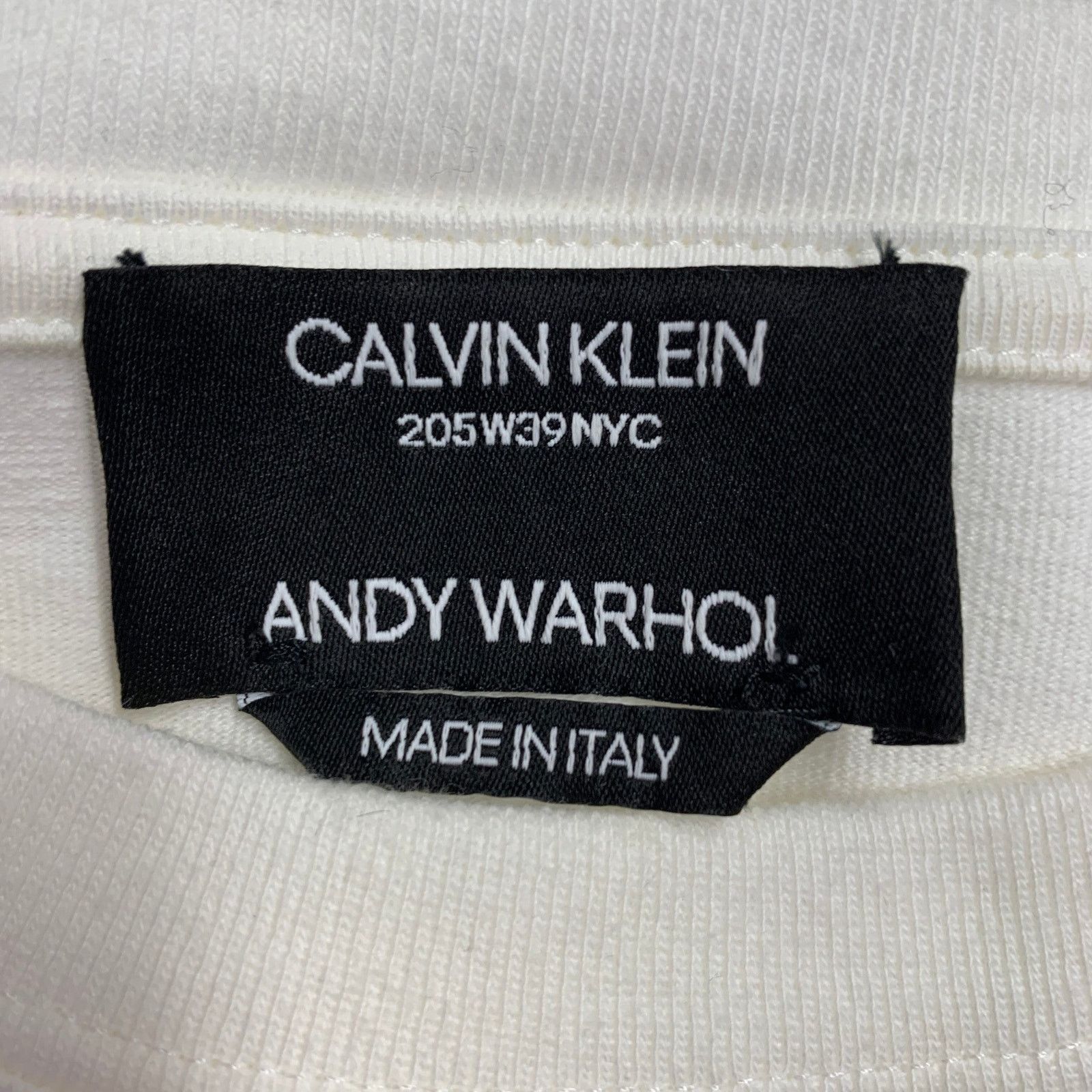 Calvin Klein 205W39NYC Electric Chair White Red Print Cotton One Pocket T-shirt Size US S / EU 44-46 / 1 - 8 Thumbnail