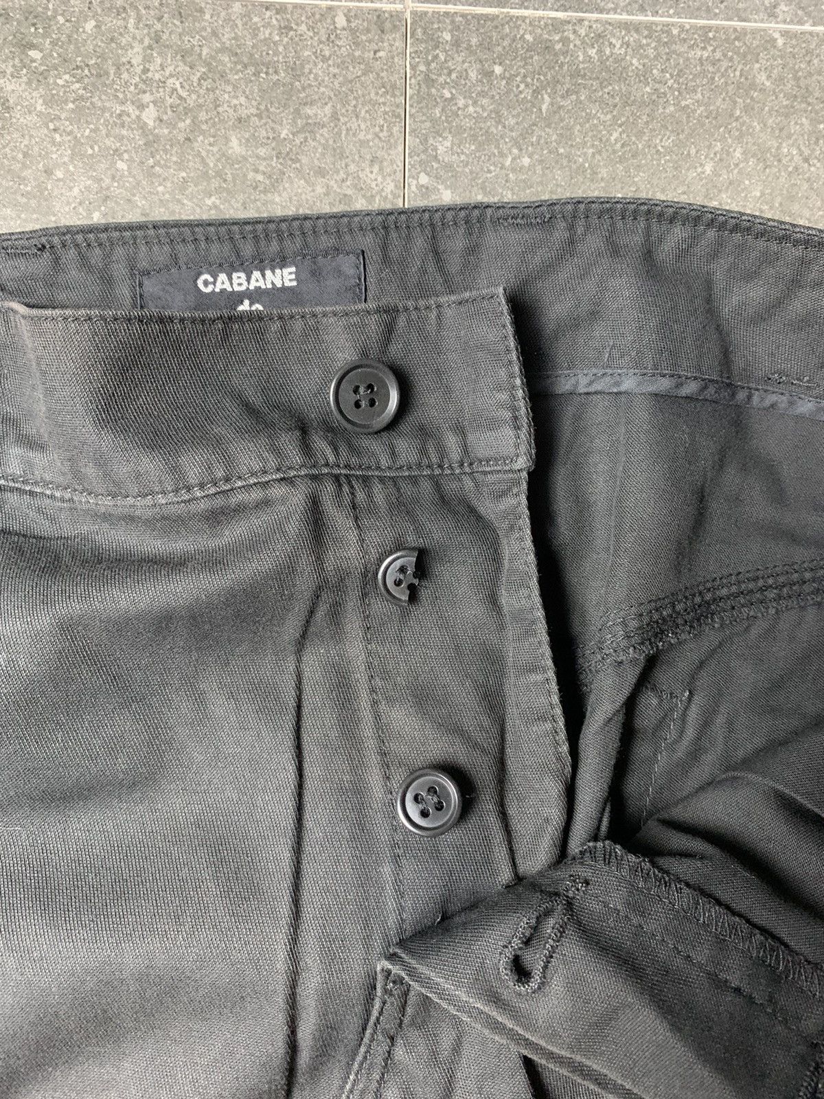 CABANE de ZUCCa 2000s Cabane de Zucca Asymmetric Faded Pants Size US 29 - 4 Thumbnail