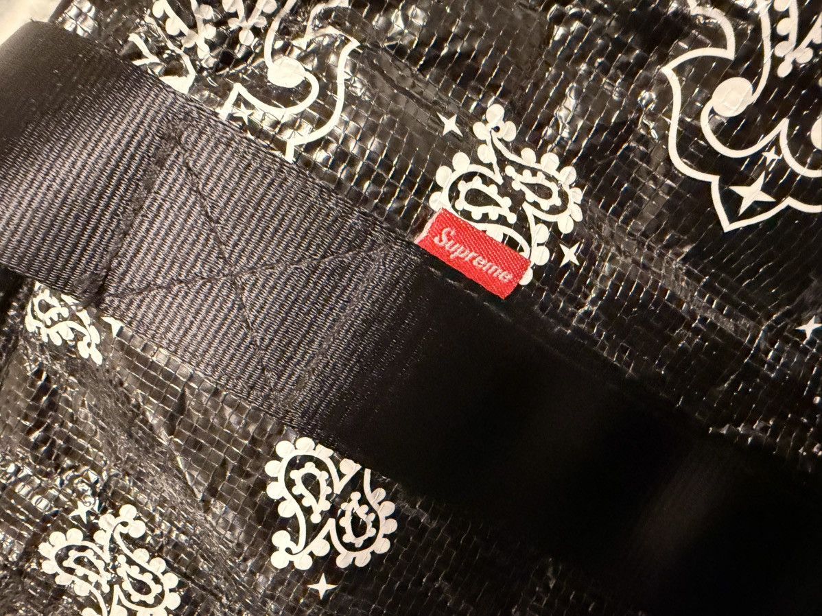 Supreme Supreme bandana tarp duffle small Size ONE SIZE - 7 Thumbnail