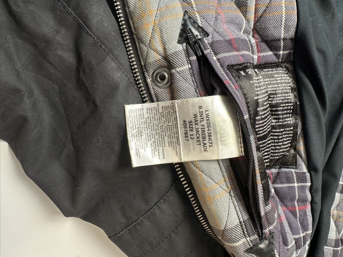 Barbour Barbour International Fireblade women Wax Jacket Size UK 12 Size XL / US 12-14 / IT 48-50 - 13 Thumbnail
