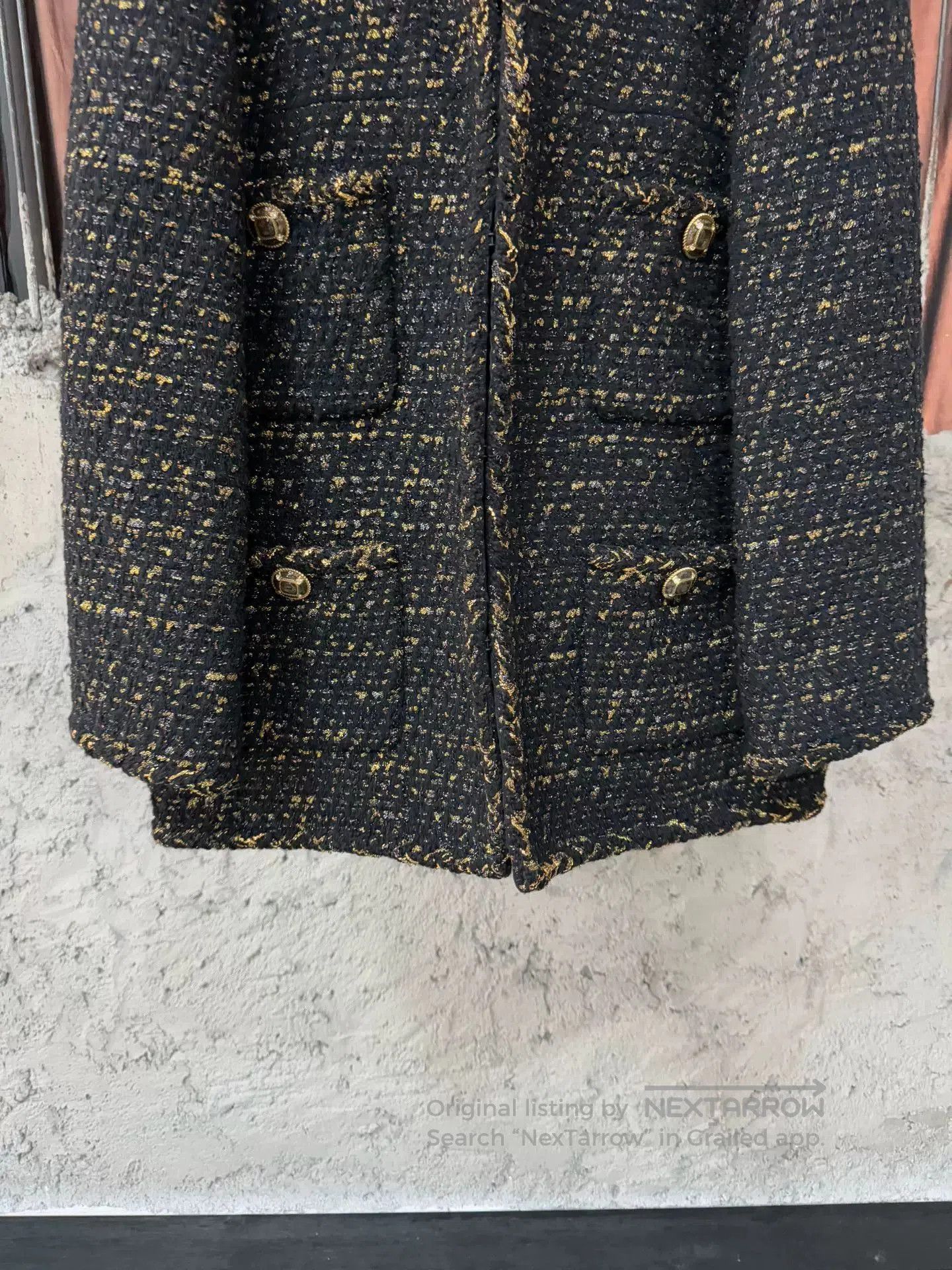 Chanel Chanel Black Gold Egypt Jacket. Size US M / EU 48-50 / 2 - 4 Thumbnail