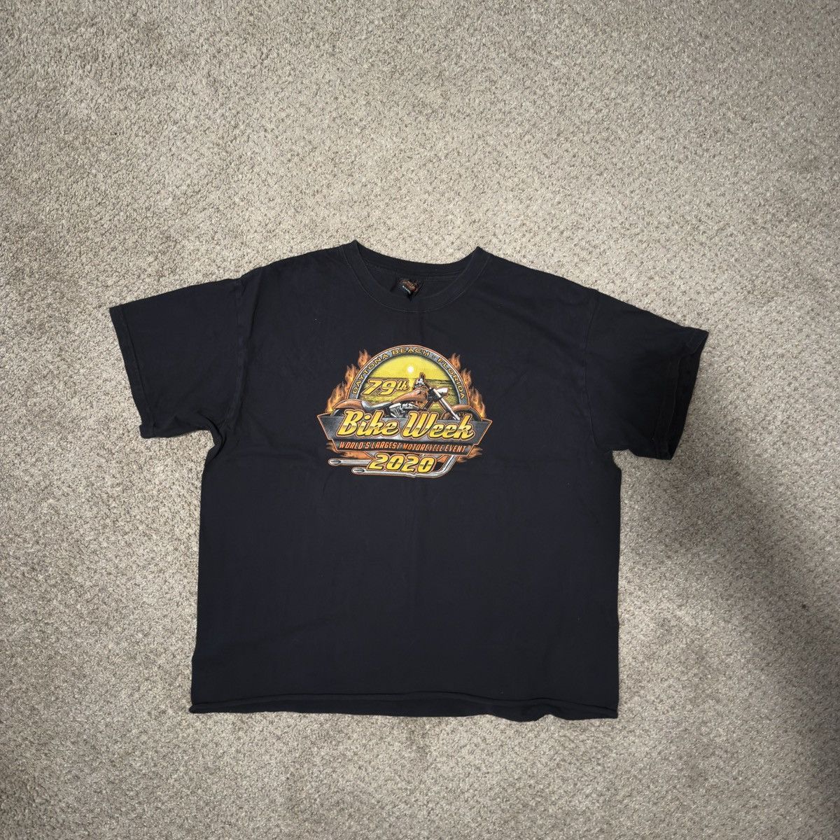Other Bike week tee black Size US L / EU 52-54 / 3 - 1 Thumbnail