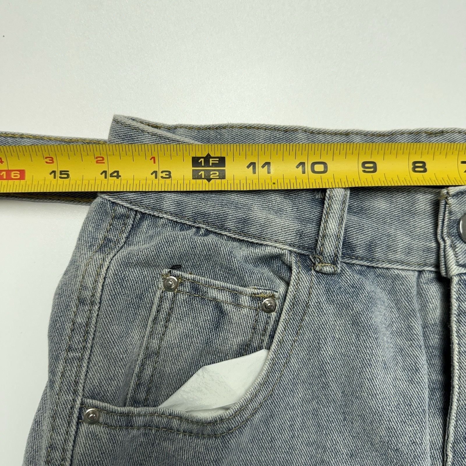 Other MICAS Baggy Jeans Womens Medium (28x29) Y2K Style Skate Size 28" / US 6 / IT 42 - 8 Thumbnail