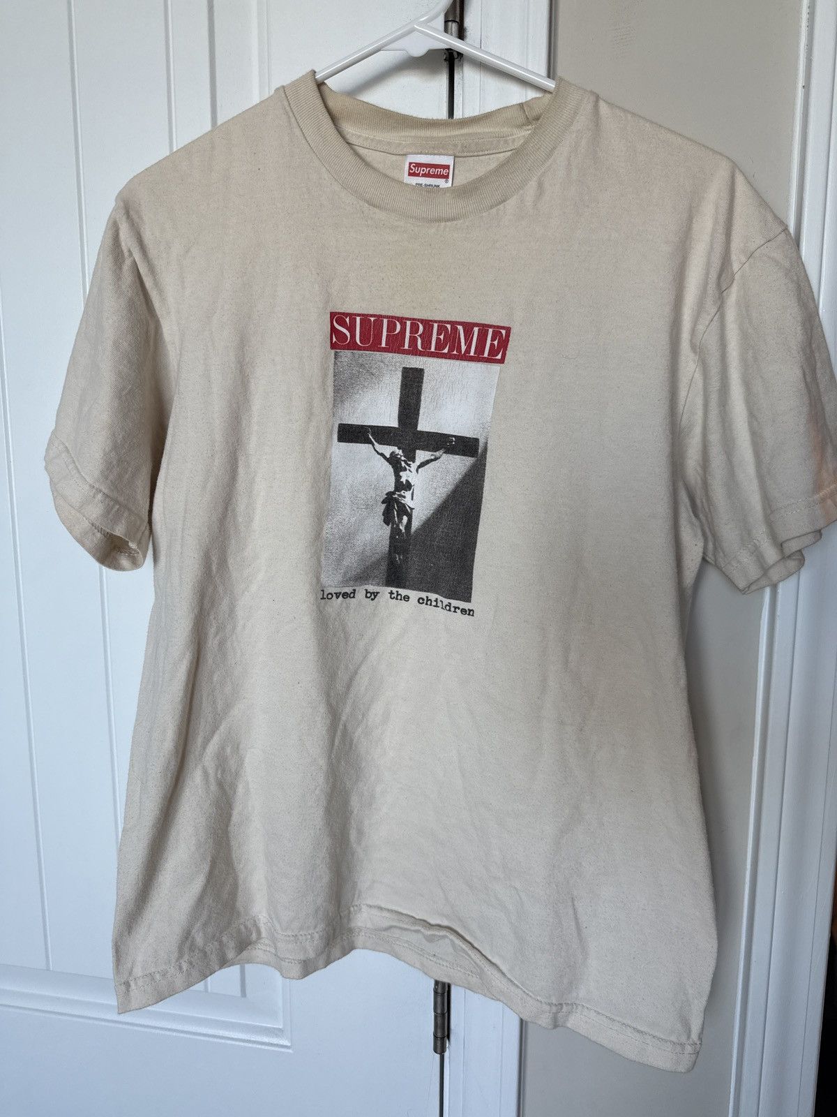 Supreme Supreme Jesus Crucifix Tee Size US S / EU 44-46 / 1 - 1 Thumbnail
