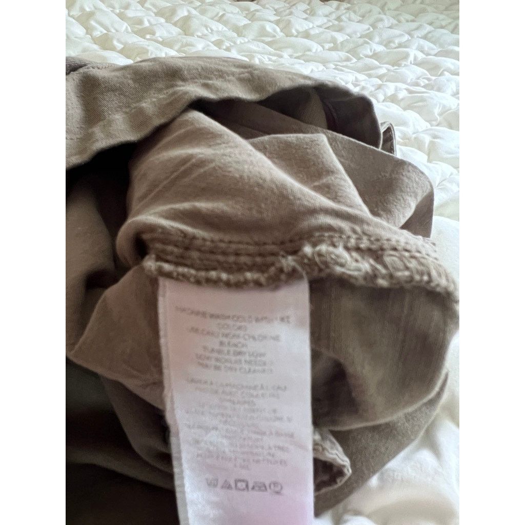 Free People Free People Army Olive Green Billie Chino Shorts sz 10 Size 32" / US 10 / IT 46 - 4 Thumbnail
