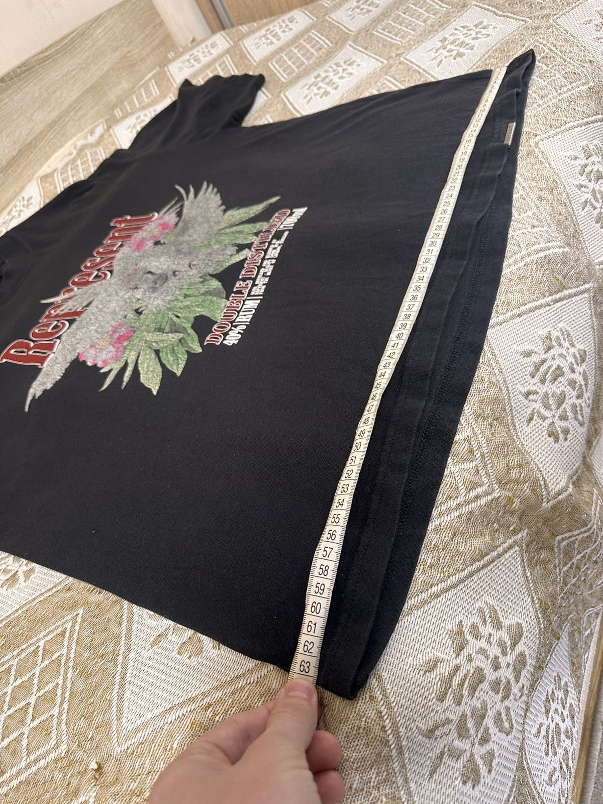 Represent Clo. 🔥 Represent Double Distilled Faded Cracked Art Logo T Shirt Size US L / EU 52-54 / 3 - 14 Thumbnail