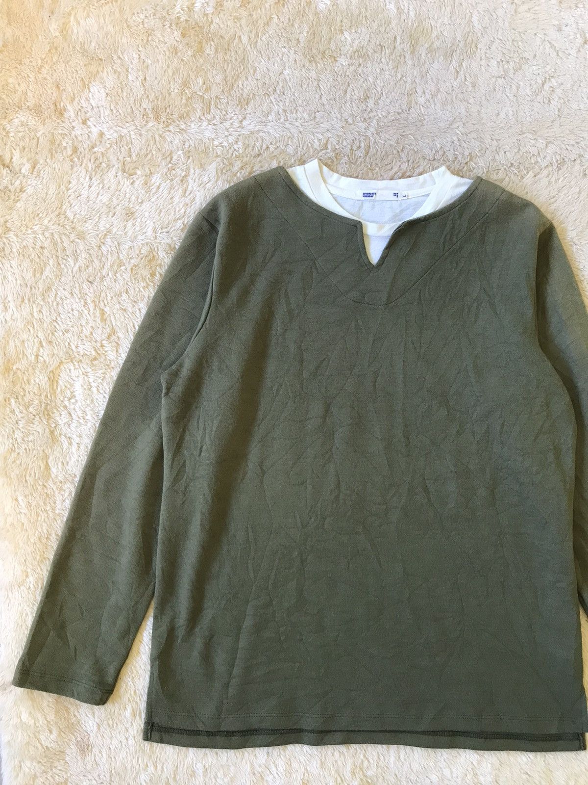 Japanese Brand Japanese Double Layer Long Slevee Sevendays Sunday Size US L / EU 52-54 / 3 - 2 Thumbnail