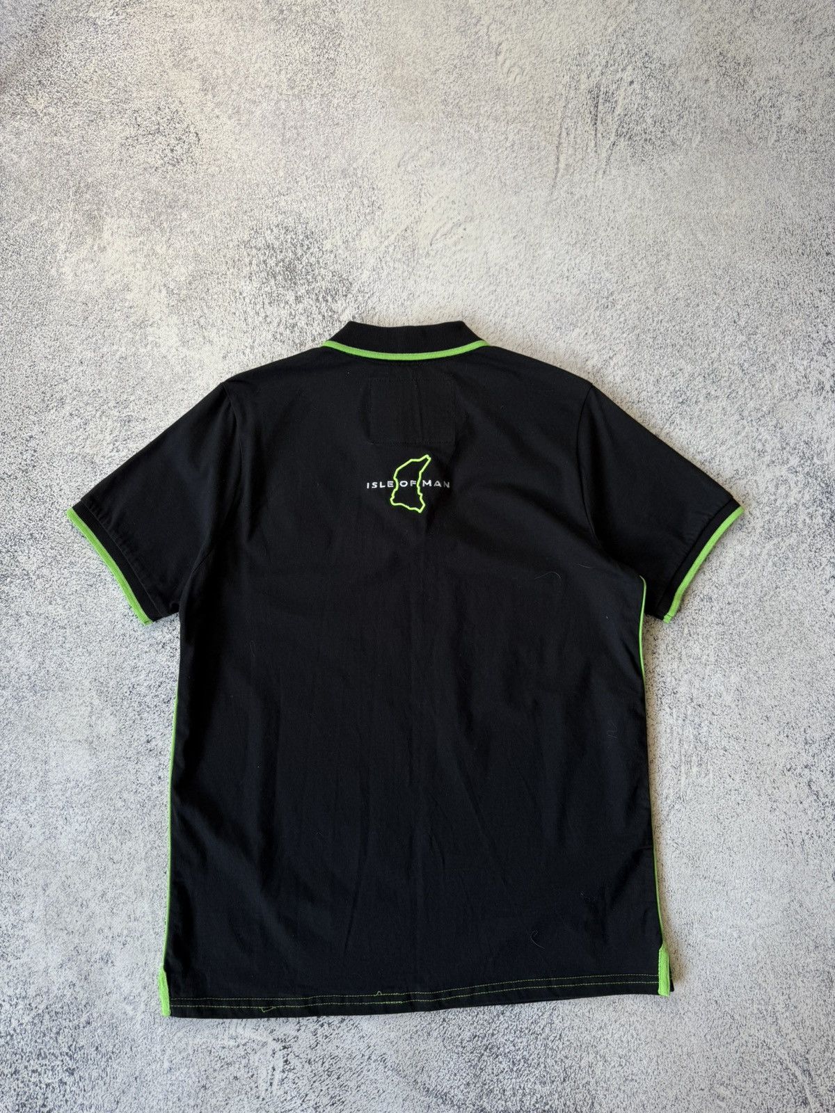 Vintage Vintage Polo Monster Energy Isle of Man TT Moto Racing USA Size US L / EU 52-54 / 3 - 18 Thumbnail