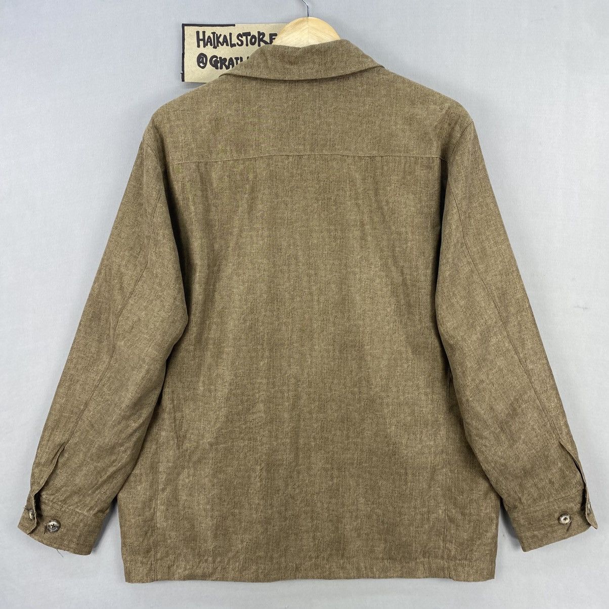 Designer Vintage Y2k Lyle & Scott Black Label Zipper Up Jacket Size US M / EU 48-50 / 2 - 4 Thumbnail