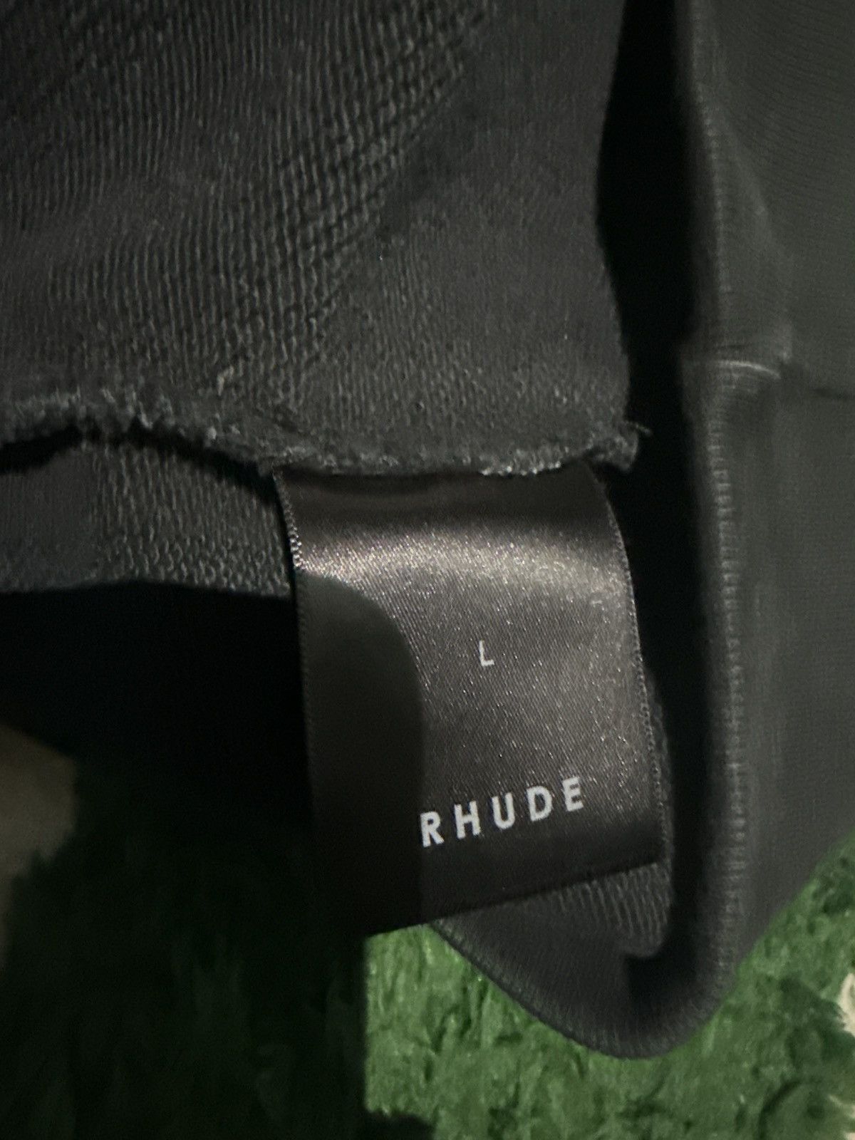 Rhude Black Classic Checkers Sweatshirt Size US L / EU 52-54 / 3 - 5 Thumbnail