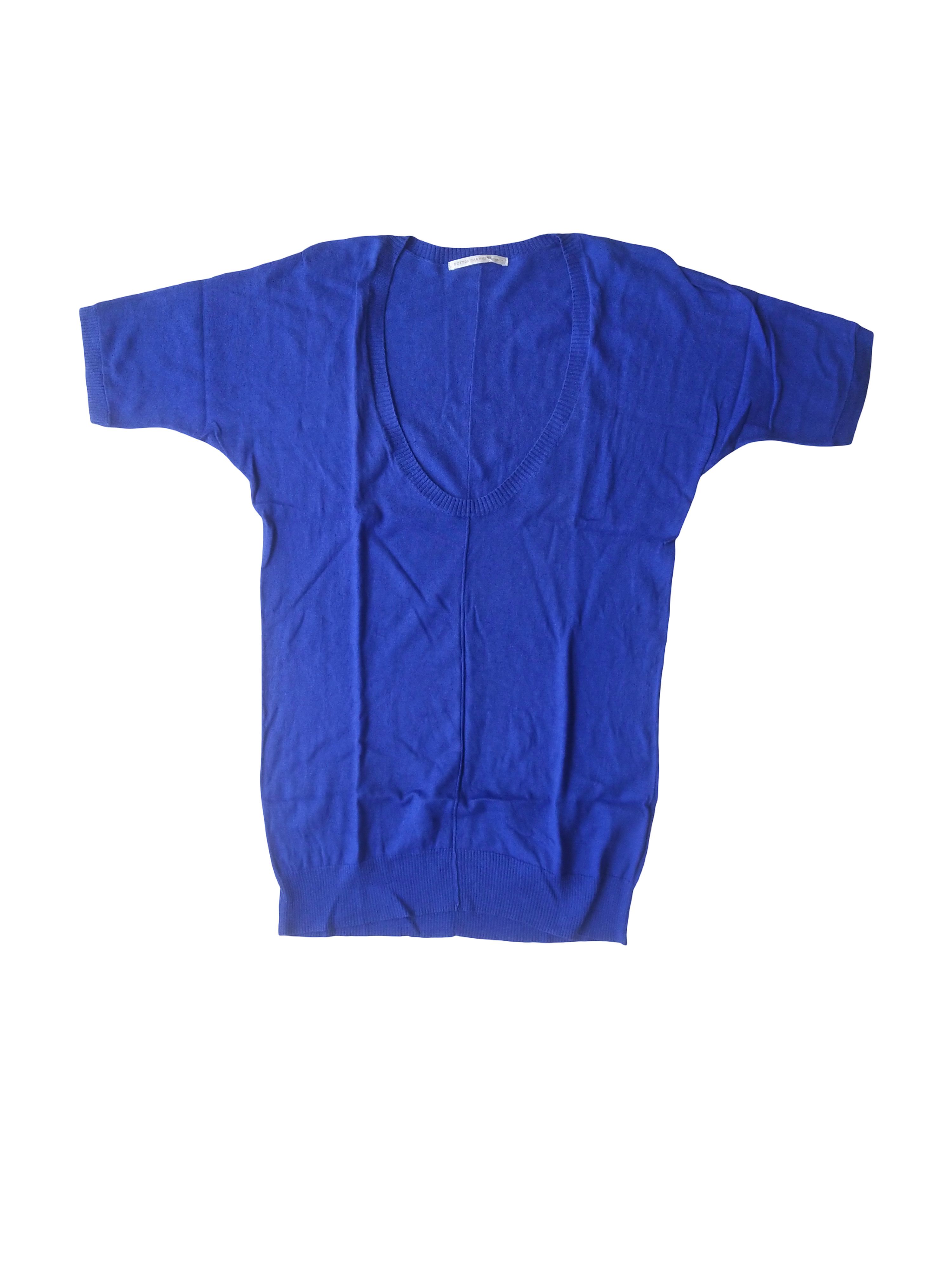 Lemaire × Uniqlo Uniqlo Cotton Cashmere Blue Knit Top Size M / US 6-8 / IT 42-44 - 1 Thumbnail